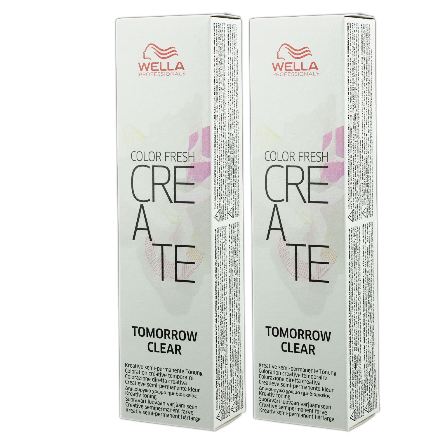 Wella Color Fresh Create 2 x 60 ml - 1 Tomorrow Clear Set