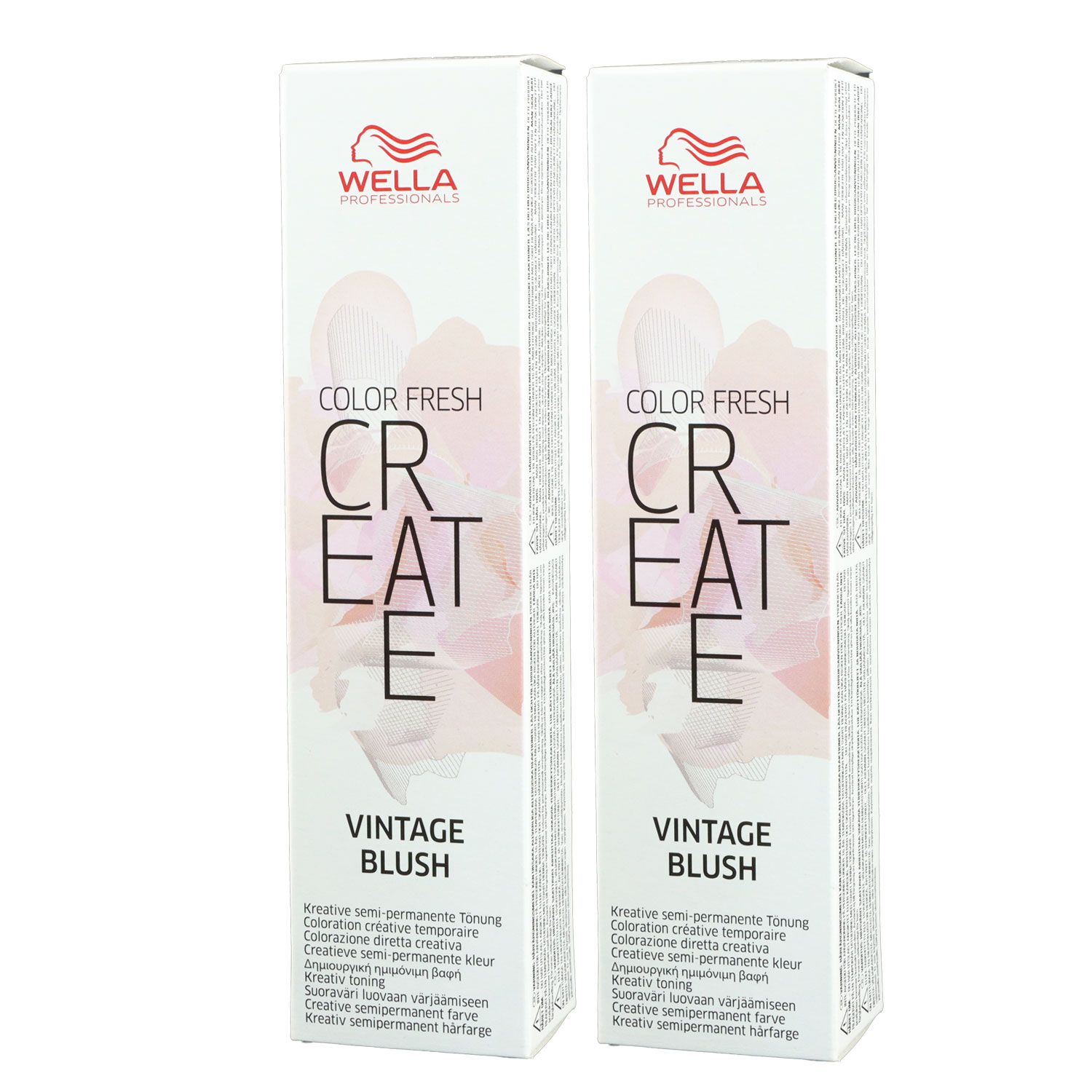 Wella Color Fresh Create 2 x 60 ml Vintage Blush Set