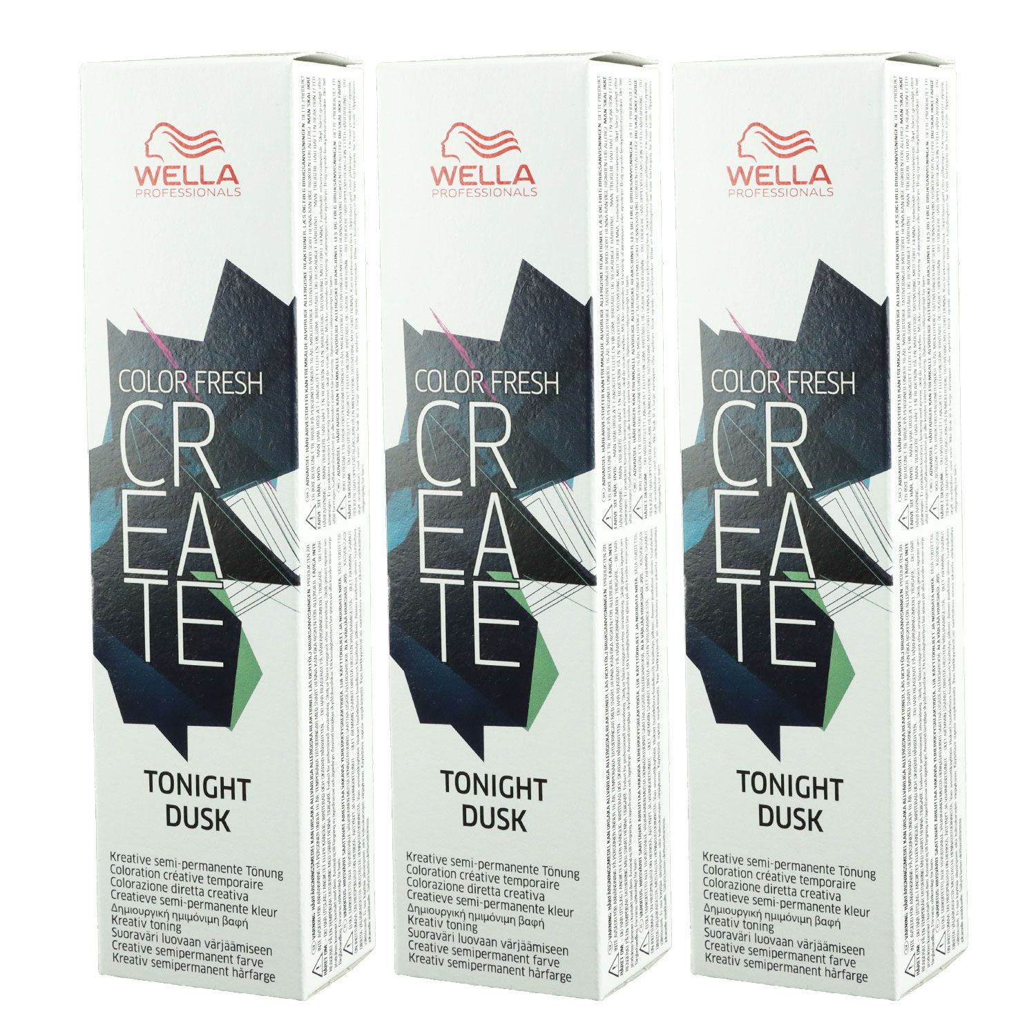 Wella Color Fresh Create 3 x 60 ml Tonight Dusk Set