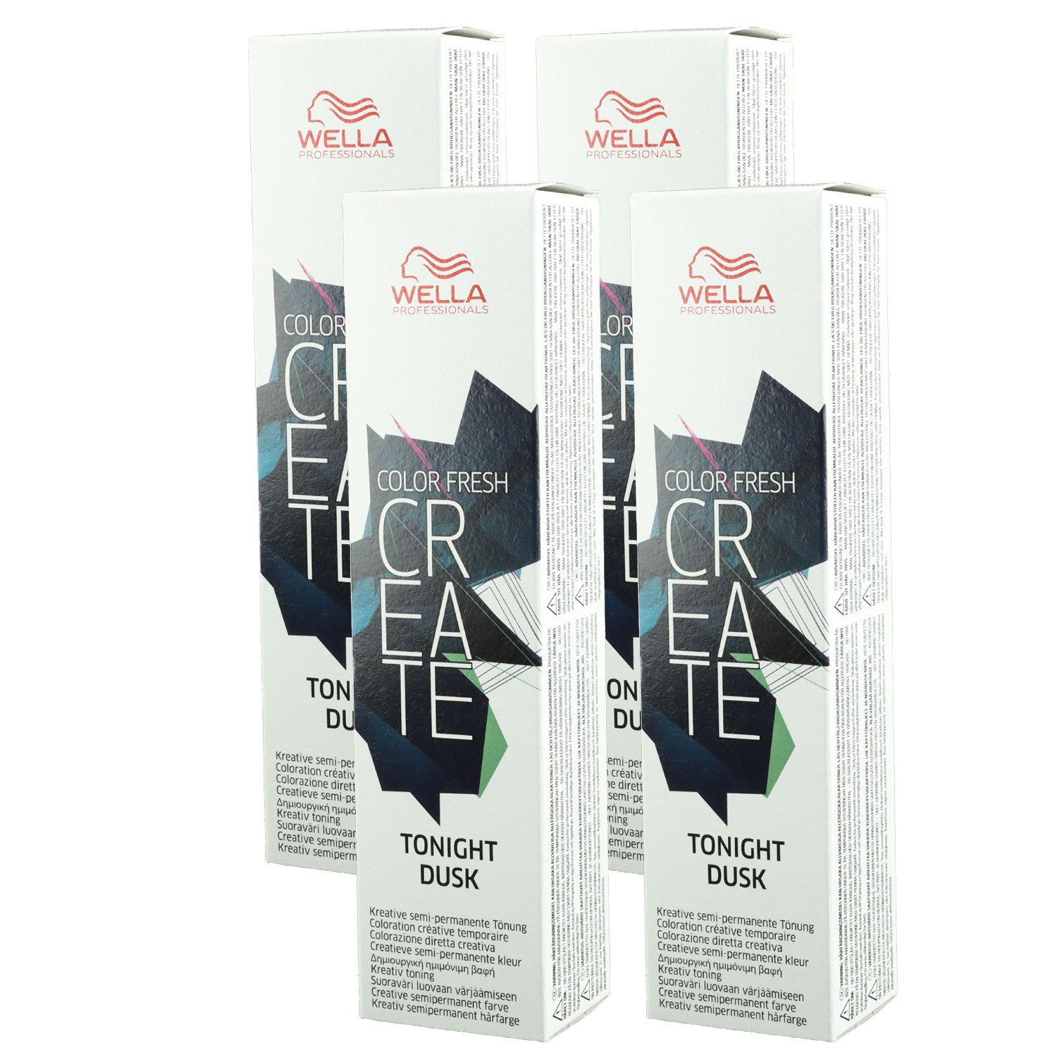 Wella Color Fresh Create 4 x 60 ml Tonight Dusk Set