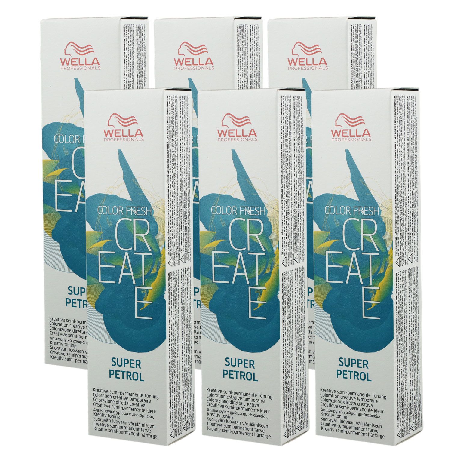 Wella Color Fresh Create 6 x 60 ml - 13 Super Petrol Set