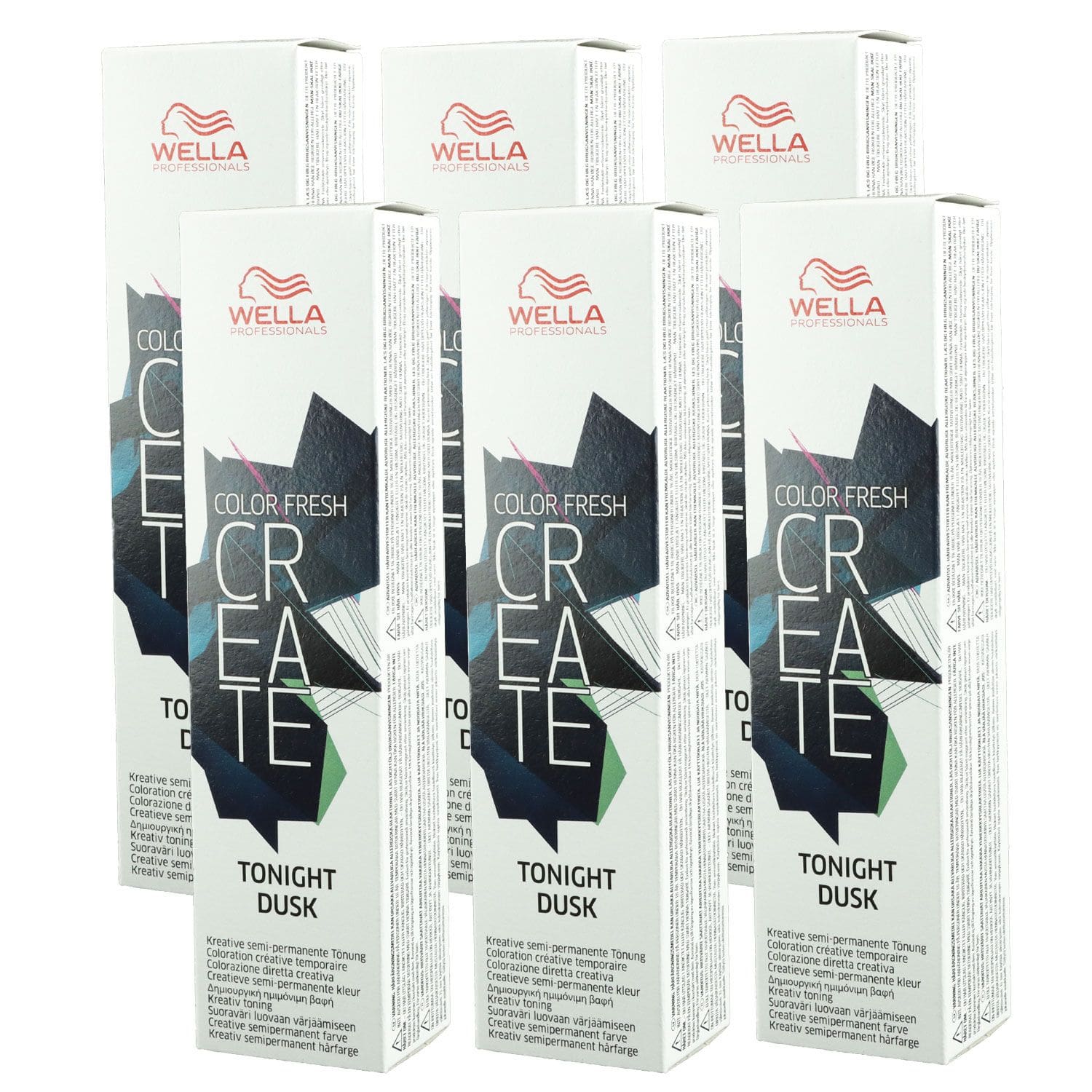 Wella Color Fresh Create 6 x 60 ml Tonight Dusk Set