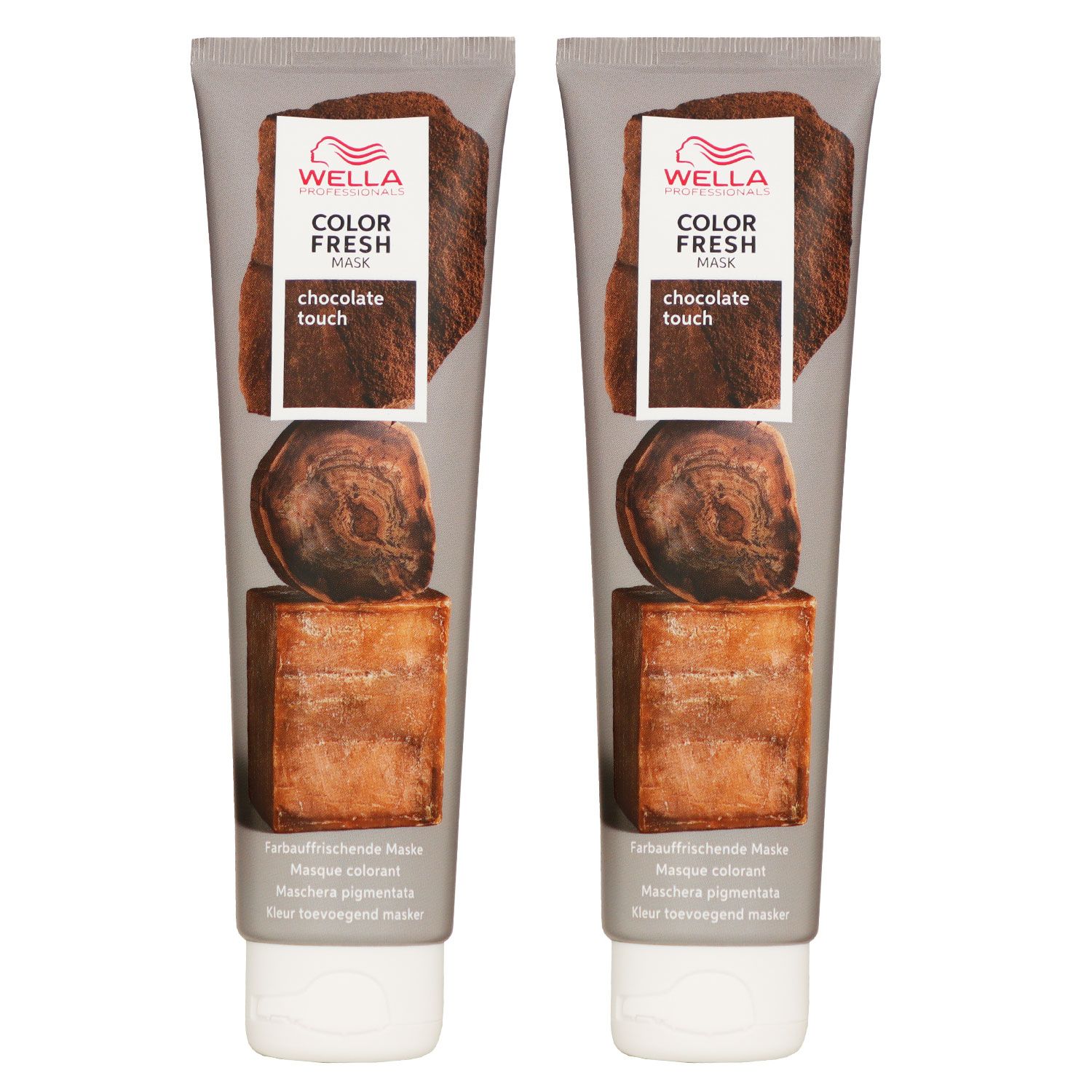 Wella Color Fresh Mask 2 x 150 ml T�nungsmaske Farbmaske Chocolate Set