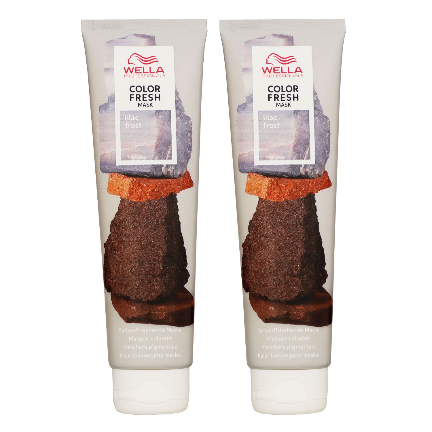 Wella Color Fresh Mask 2 x 150 ml T�nungsmaske Farbmaske Lilac Frost Set