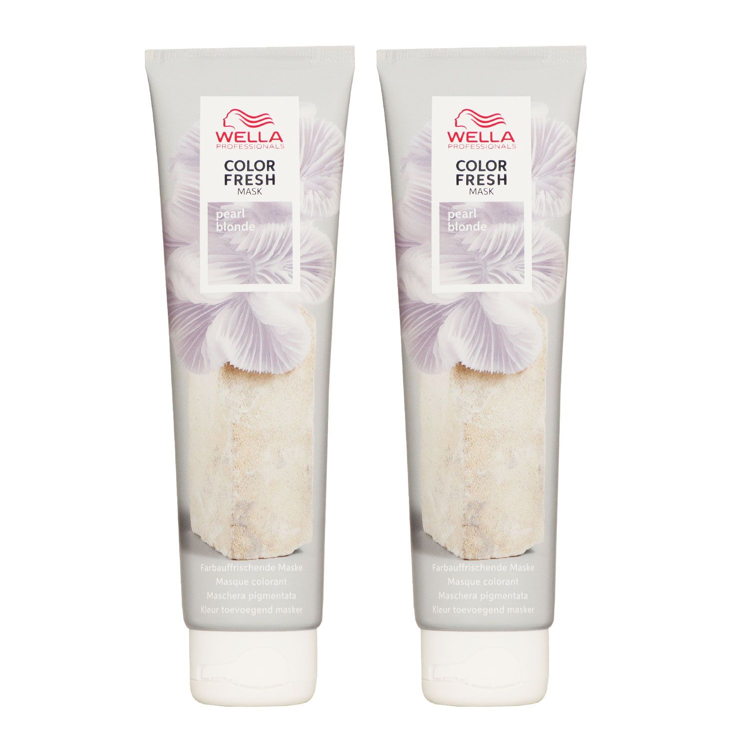 Wella Color Fresh Mask 2 x 150 ml T�nungsmaske Farbmaske Pearl Blond Set