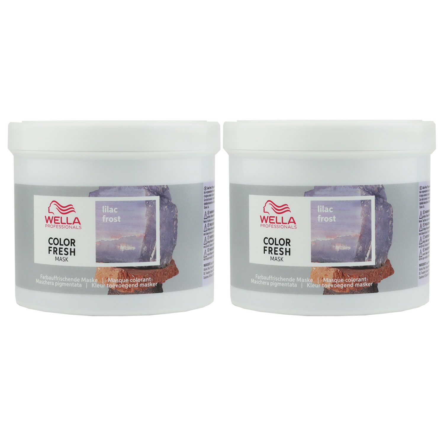 Wella Color Fresh Mask 2 x 500 ml Lilac Frost T�nungsmaske Haart�nung