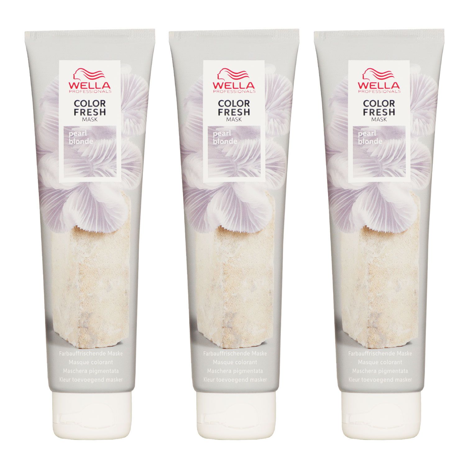 Wella Color Fresh Mask 3 x 150 ml T�nungsmaske Farbmaske Pearl Blond Set