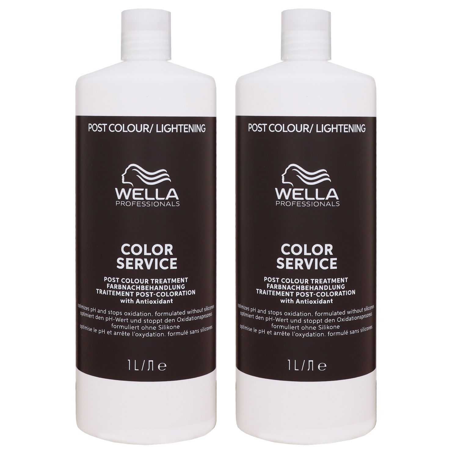 Wella Color Service 2 x 1000 ml Haarkur Set Farbnachbehandlung