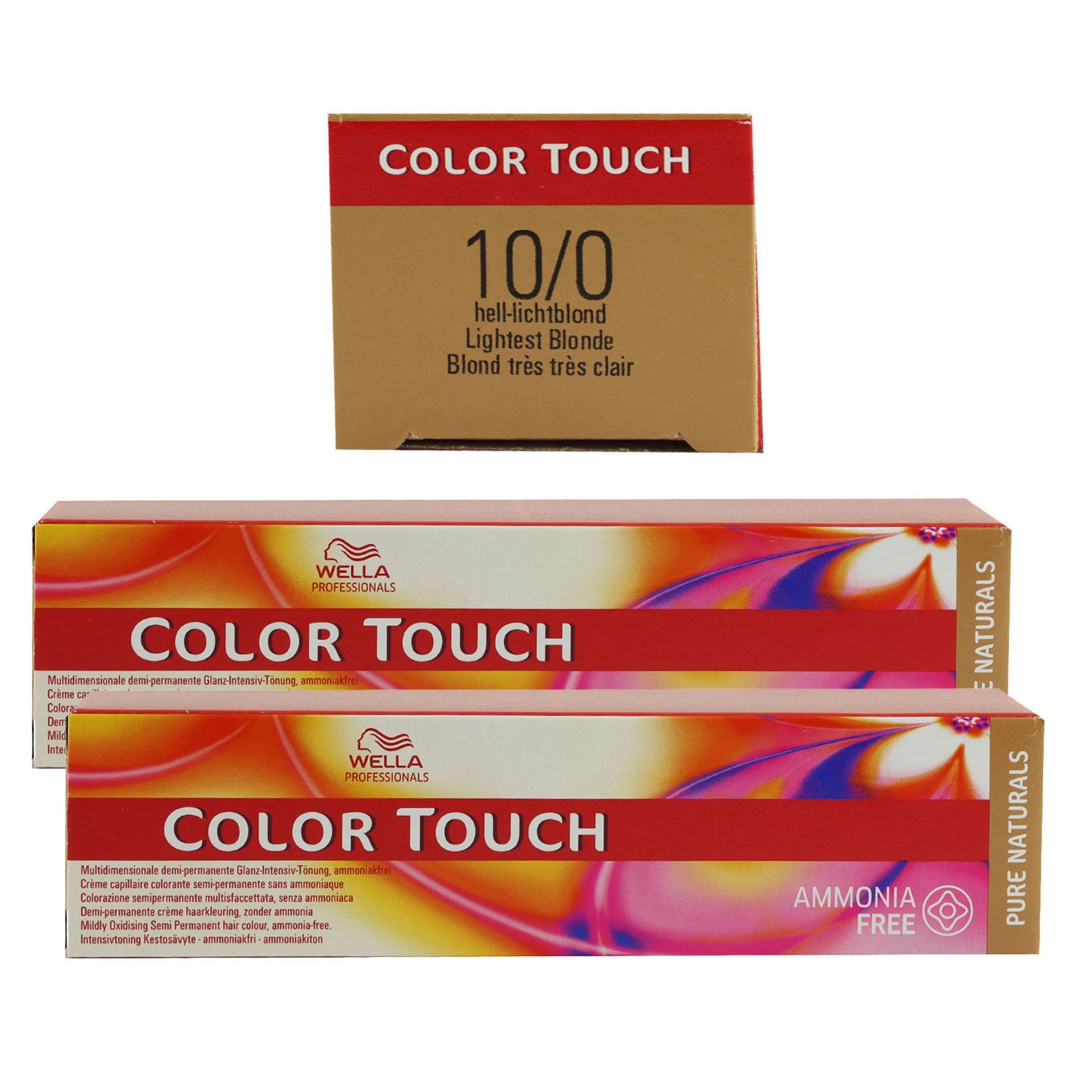Wella Color Touch 2 x 60 ml 10/0 hell Lichtblond Set