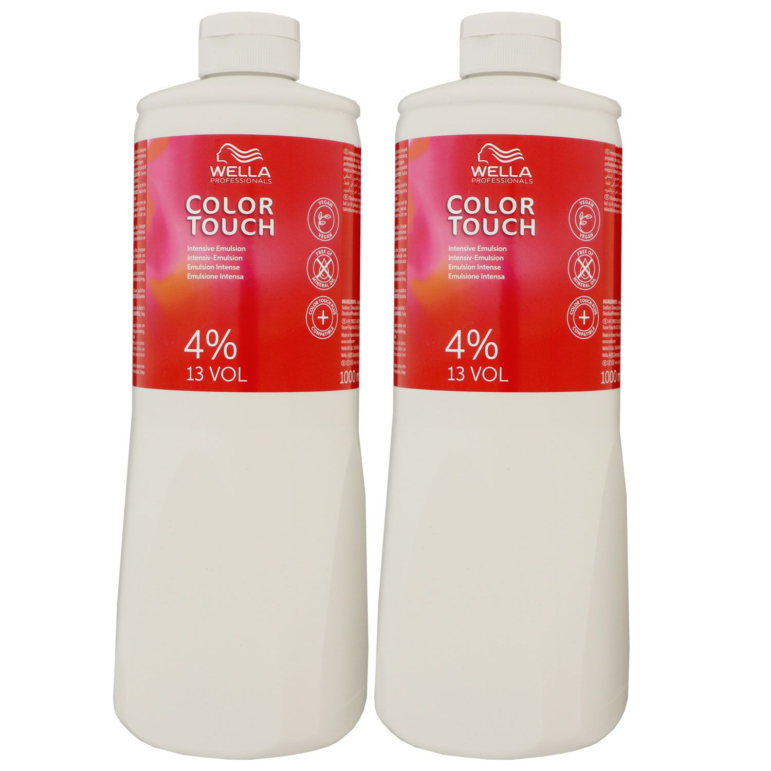 Wella Color Touch 4 % 2 x 1000 ml Intensiv Entwickler Set