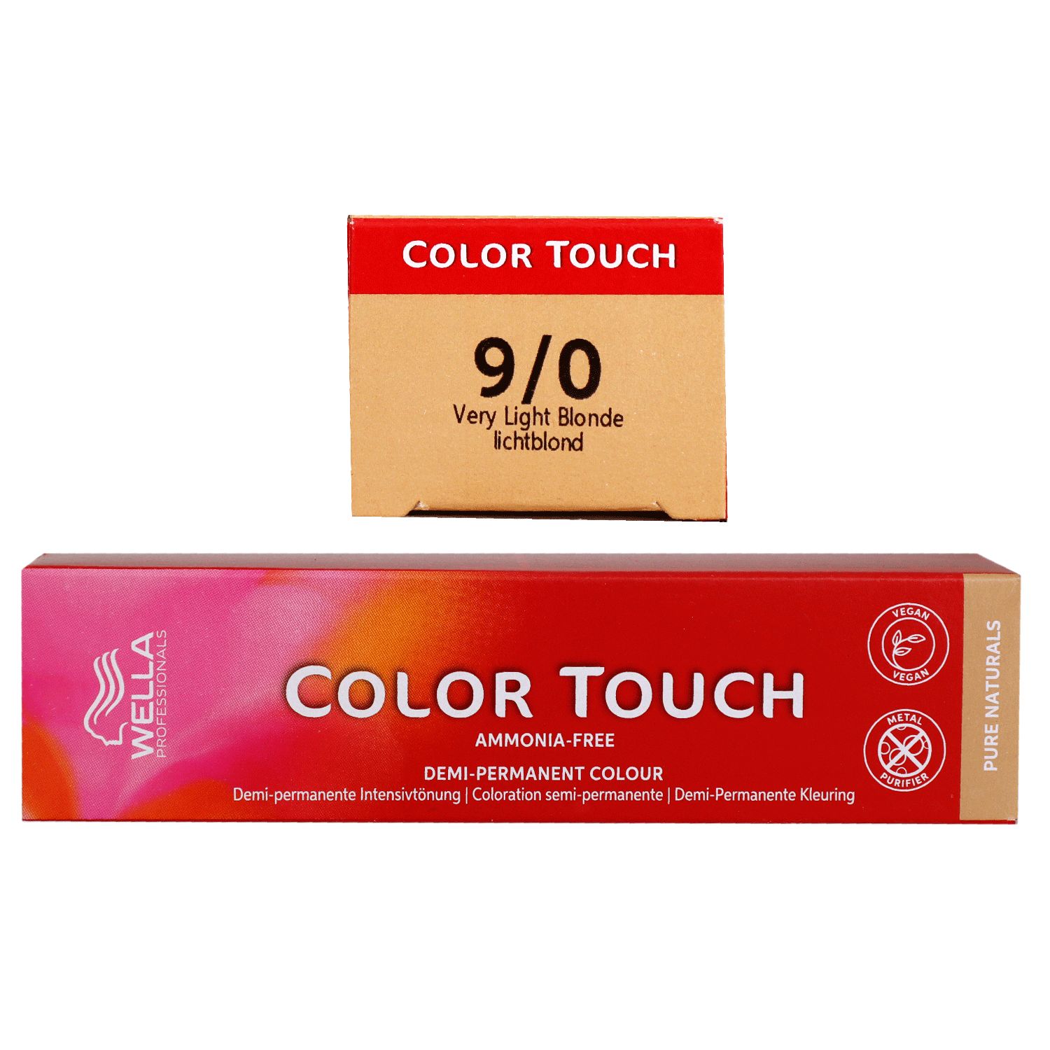 Wella Color Touch Pure Naturals 60 ml 9/0 lichtblond