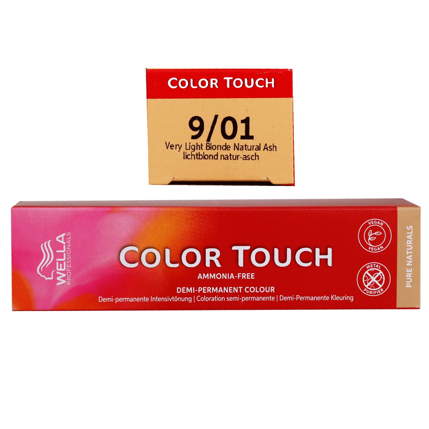 Wella Color Touch Pure Naturals 60 ml 9/01 lichtblond natur asch