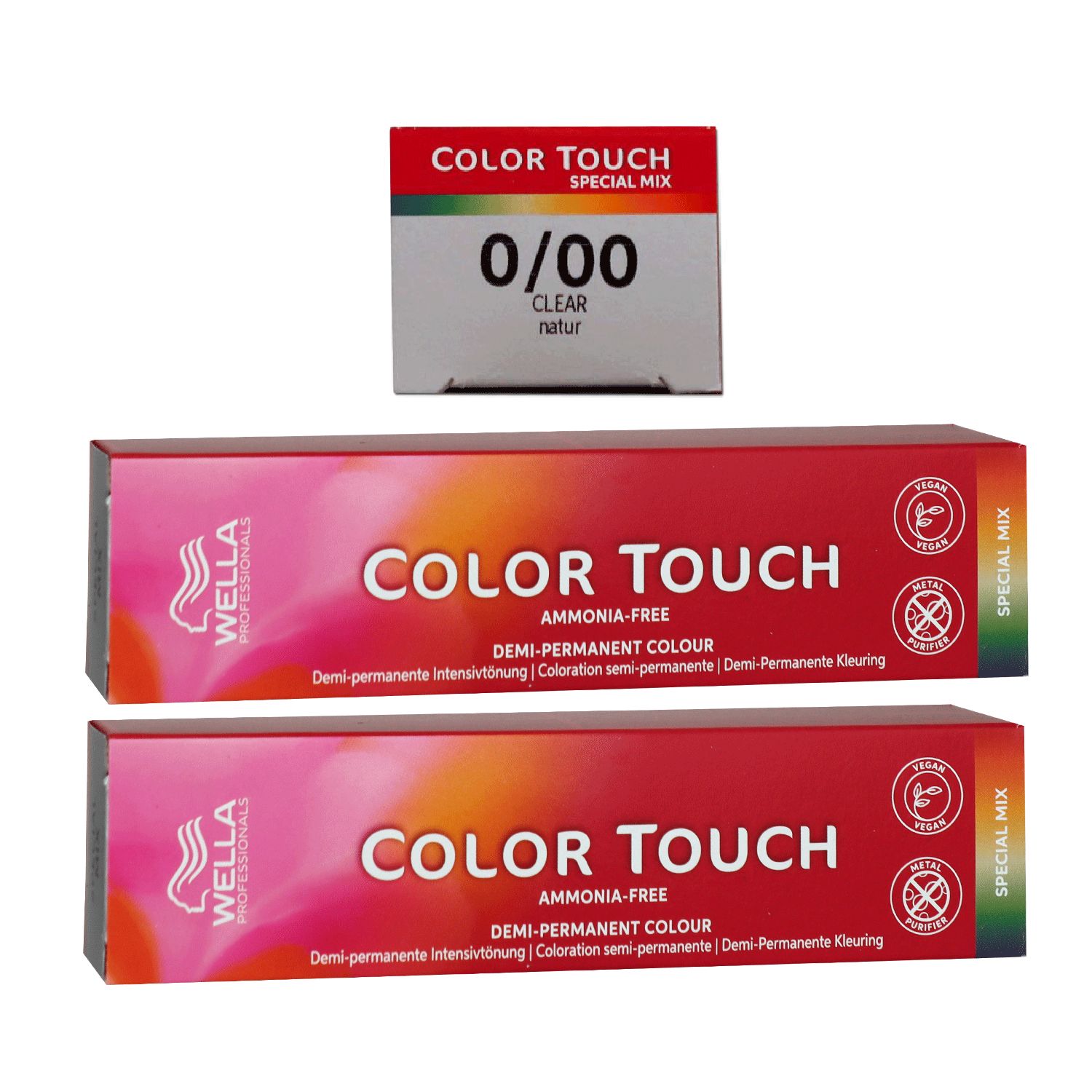 Wella Color Touch Special Mix 2 x 60 ml 0/00 Klarton Set