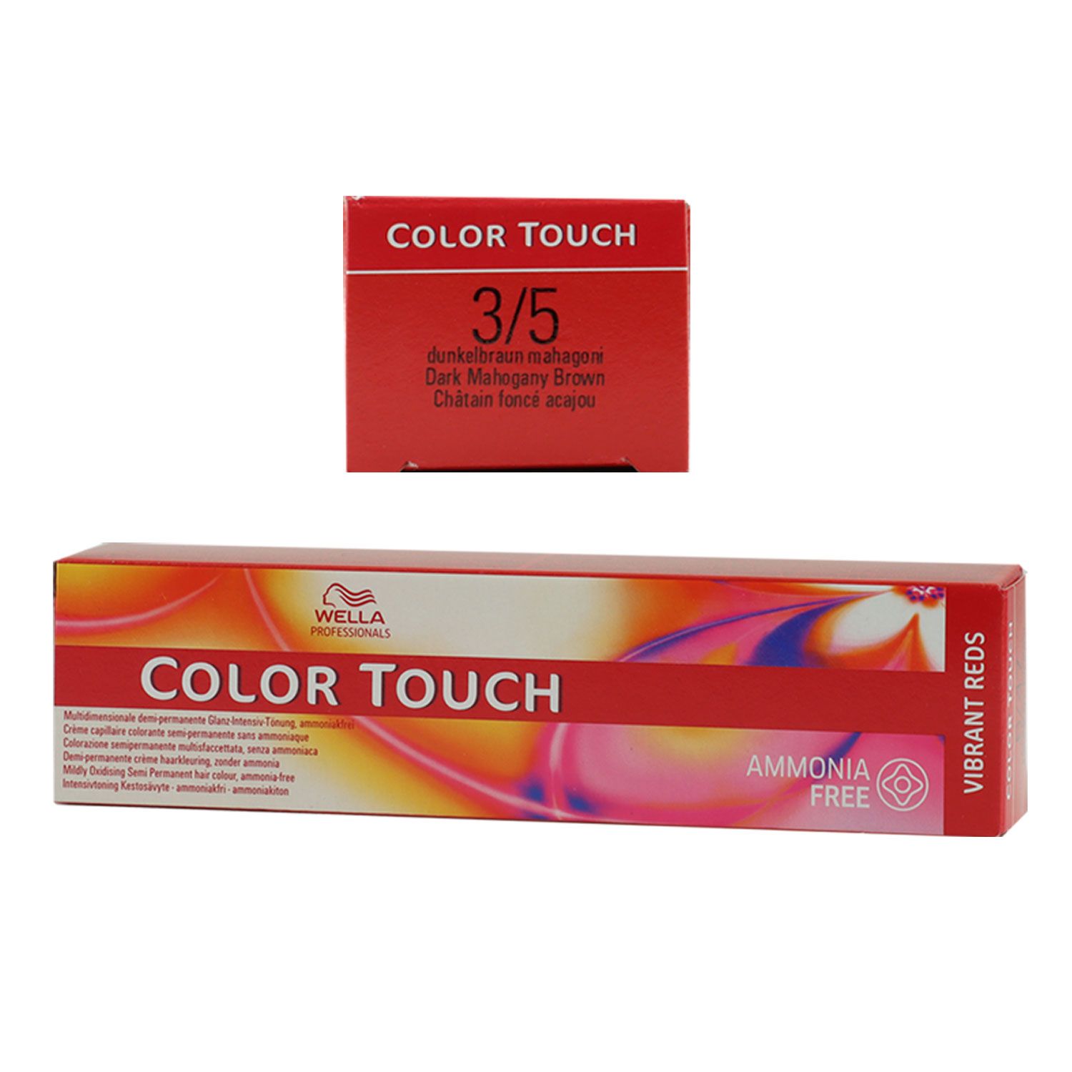 Wella Color Touch Vibrants Reds 60 ml 3/5 dunkelbraun mahagoni