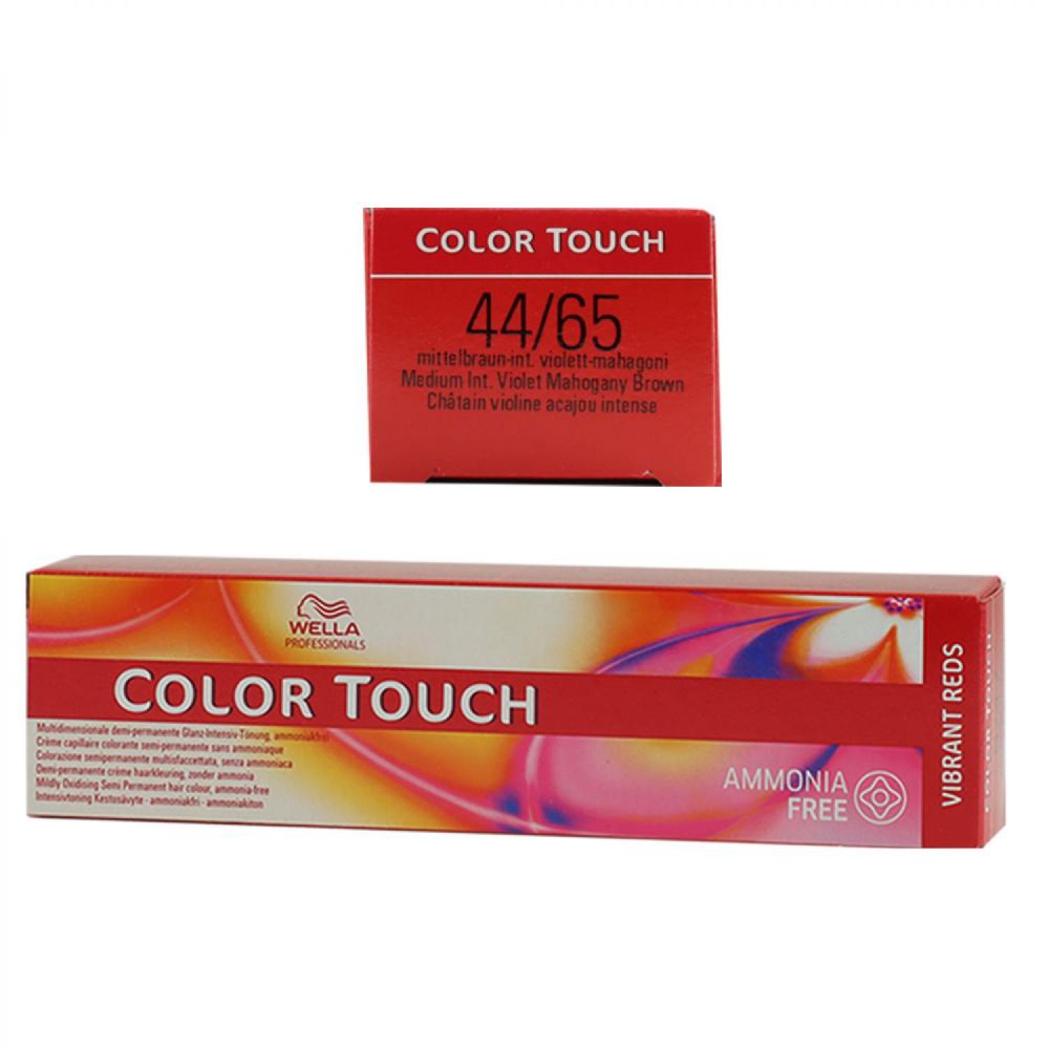 Wella Color Touch Vibrants Reds 60 ml 44/65 mittelbraun intensiv violett mahagoni