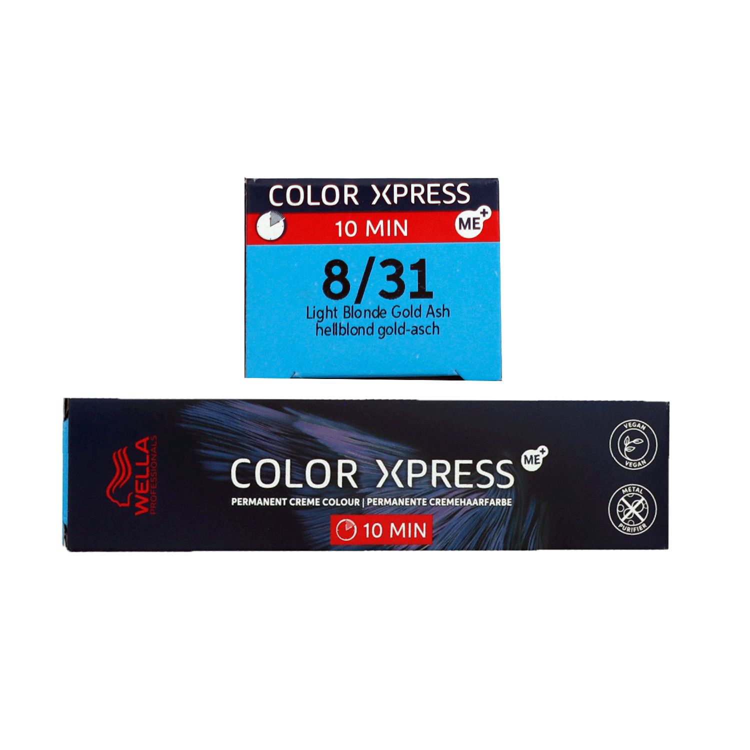 Wella Color Xpress 60 ml 8/31 hellblond gold asch Haarfarbe