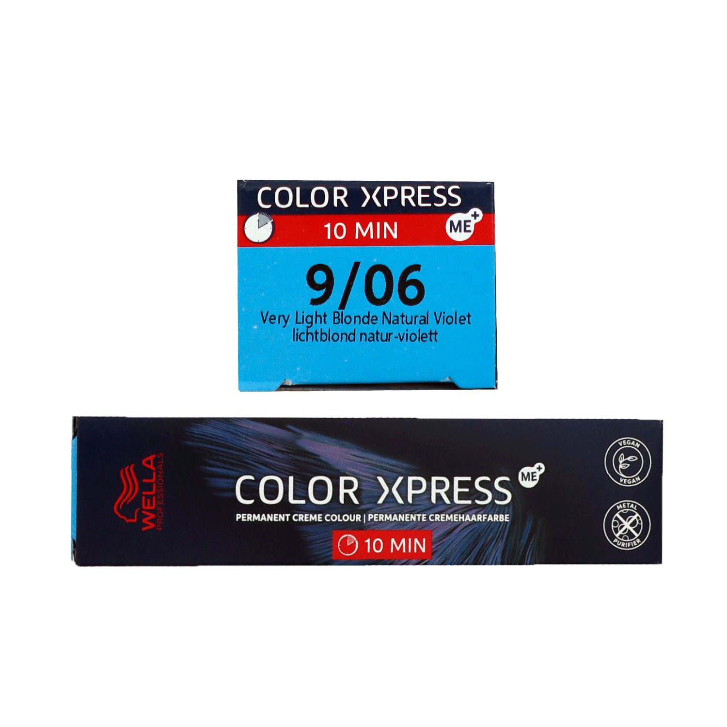 Wella Color Xpress 60 ml 9/06 lichtblond natur violett Haarfarbe