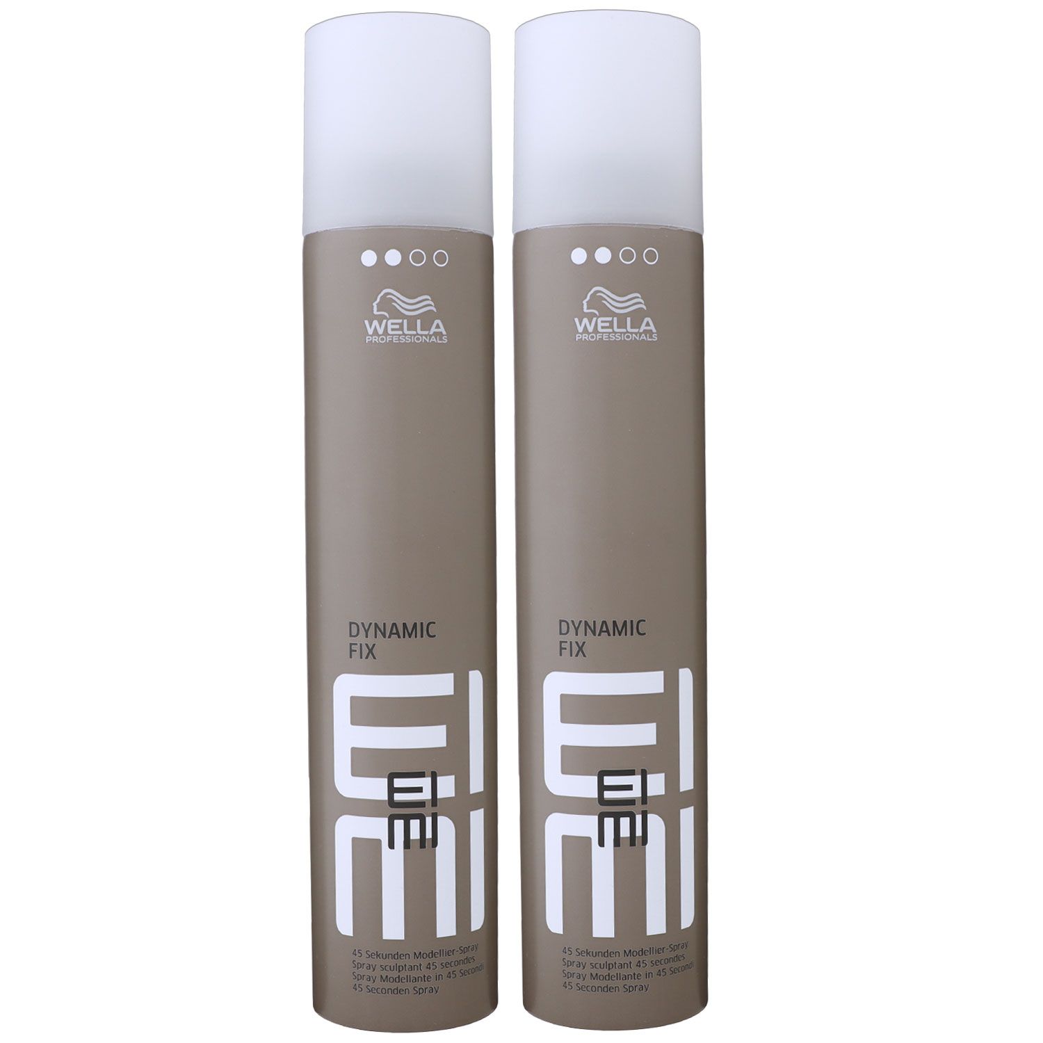 Wella Eimi Dynamic Fix 2 x 300 ml Haarspray 45 Sekunden Modellier Spray Set