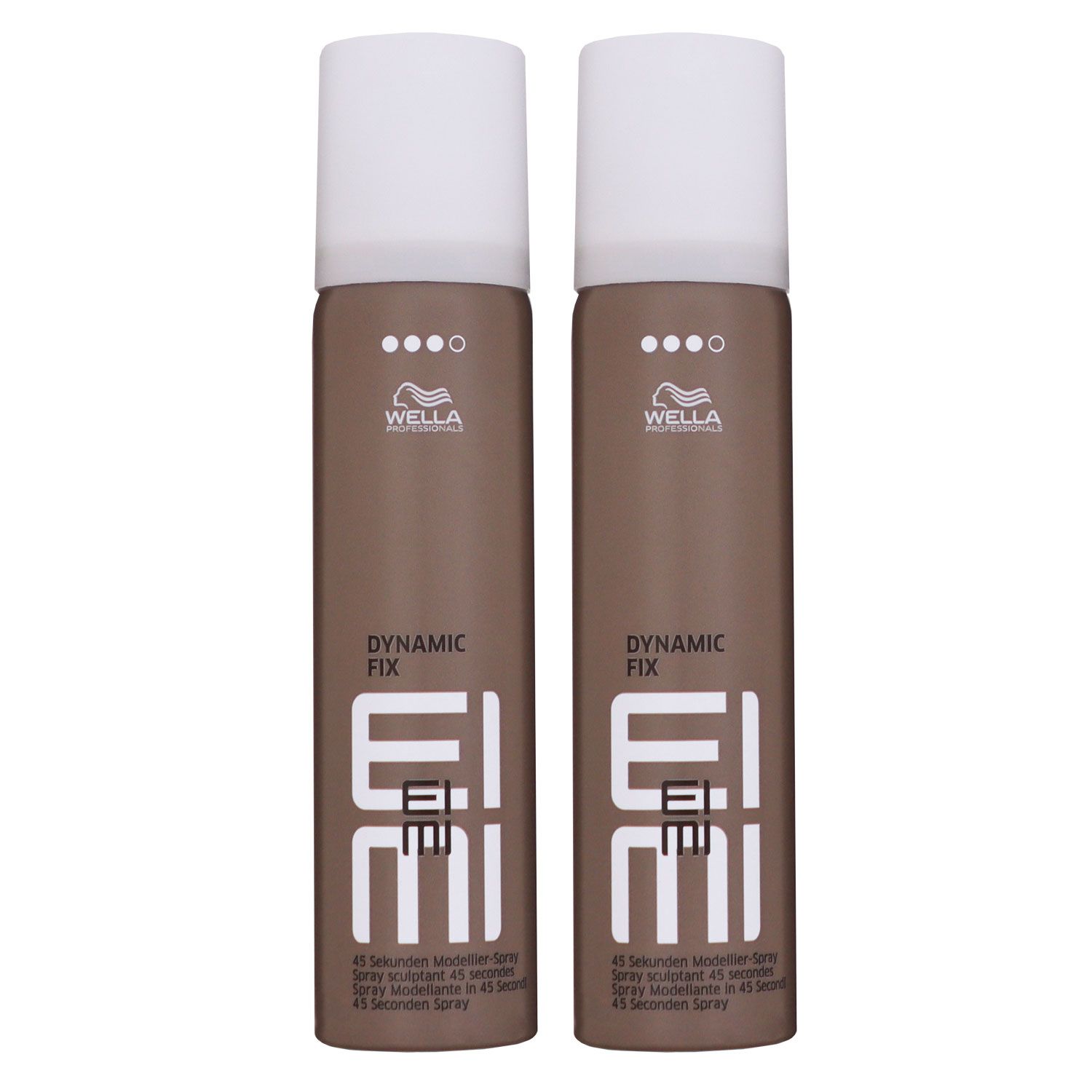 Wella Eimi Dynamic Fix 2 x 75 ml Haarspray 45 Sekunden Modellier Spray Set