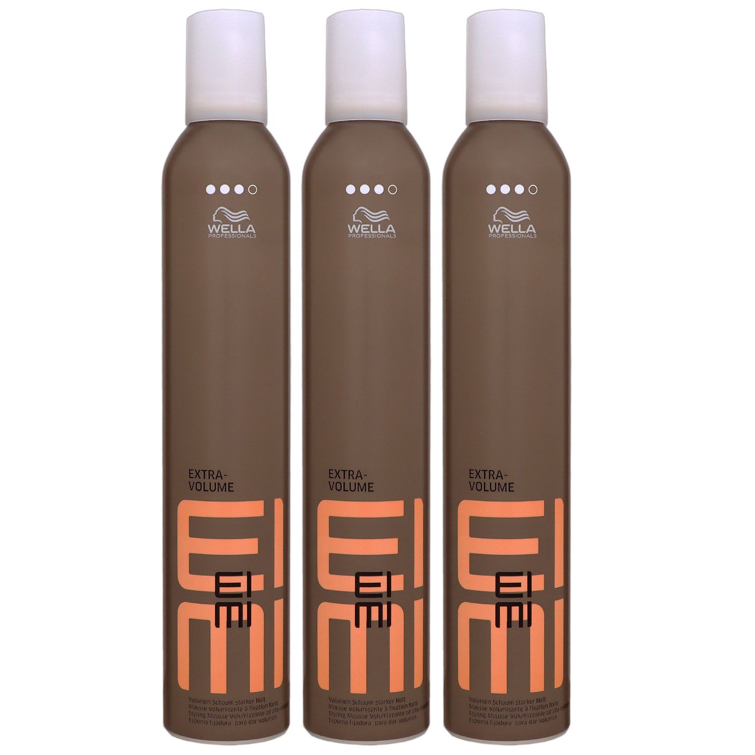 Wella Eimi Extra Volume 3 x 500 ml Volumenschaum Set