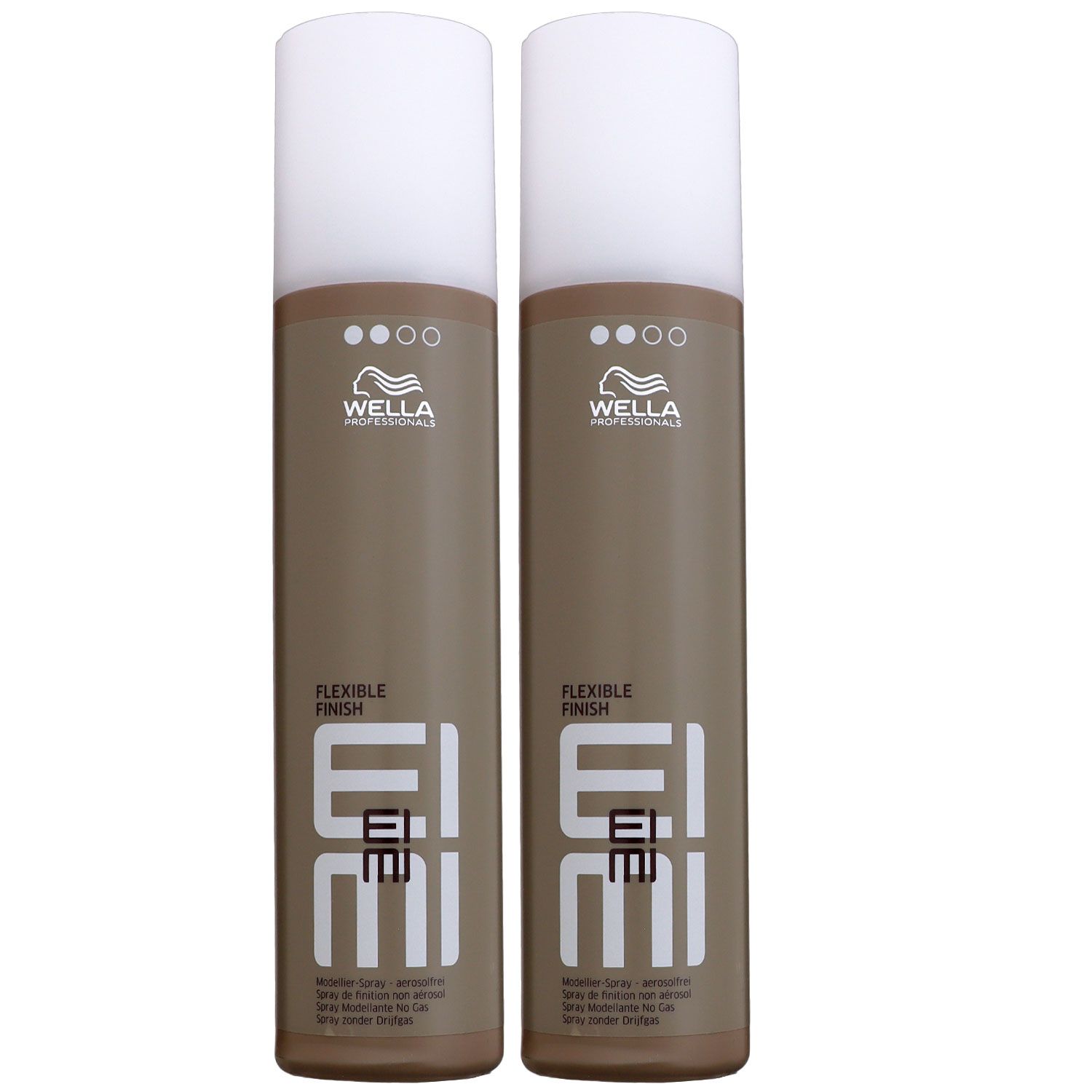 Wella Eimi Flexible Finish 2 x 250 ml aerosolfreies Haarspray Set
