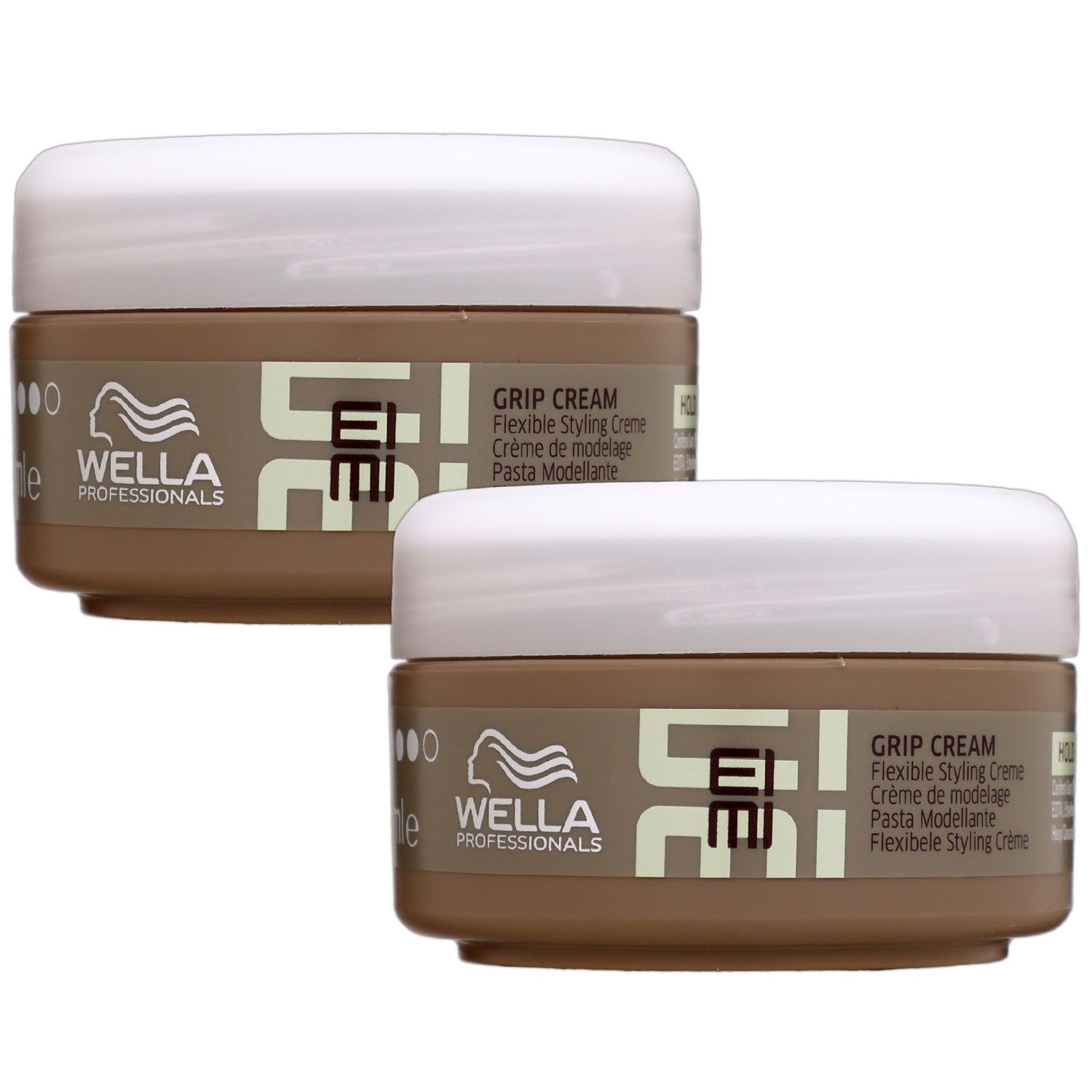 Wella Eimi Grip Cream 2 x 75 ml Stylingcreme Set