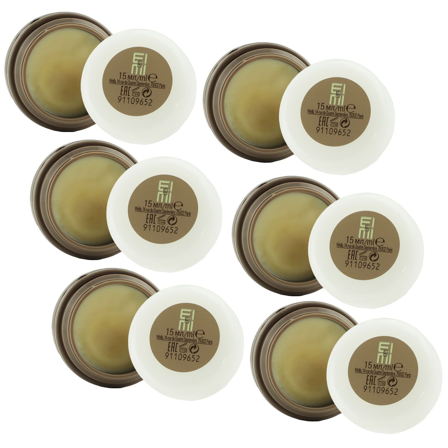 Wella Eimi Grip Cream 6 x 15 ml Texture Cream Set