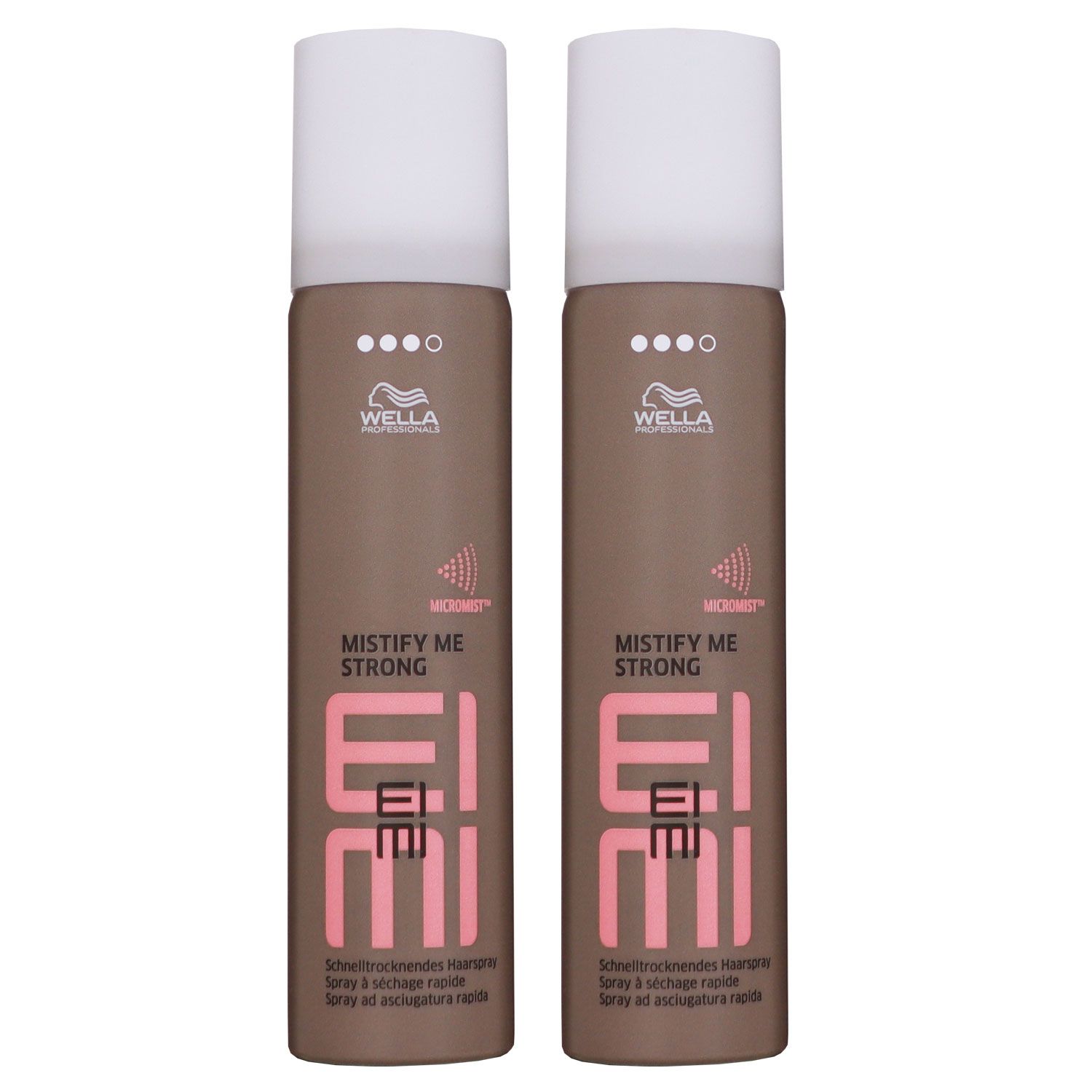 Wella Eimi Mistify Me strong 2 x 75 ml schnelltrocknendes Haarspray Set