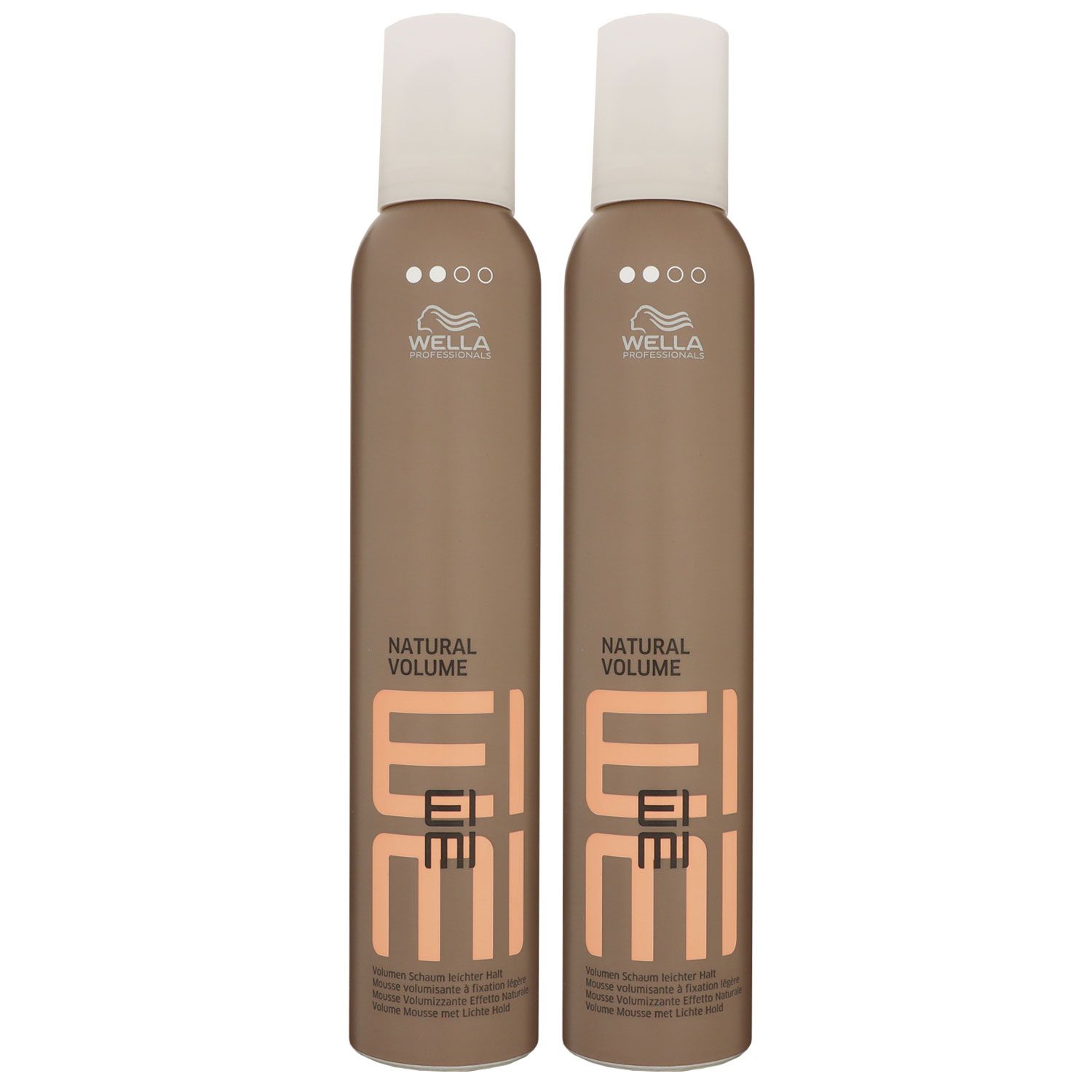 Wella Eimi Natural Volume 2 x 300 ml Volumenschaum Set