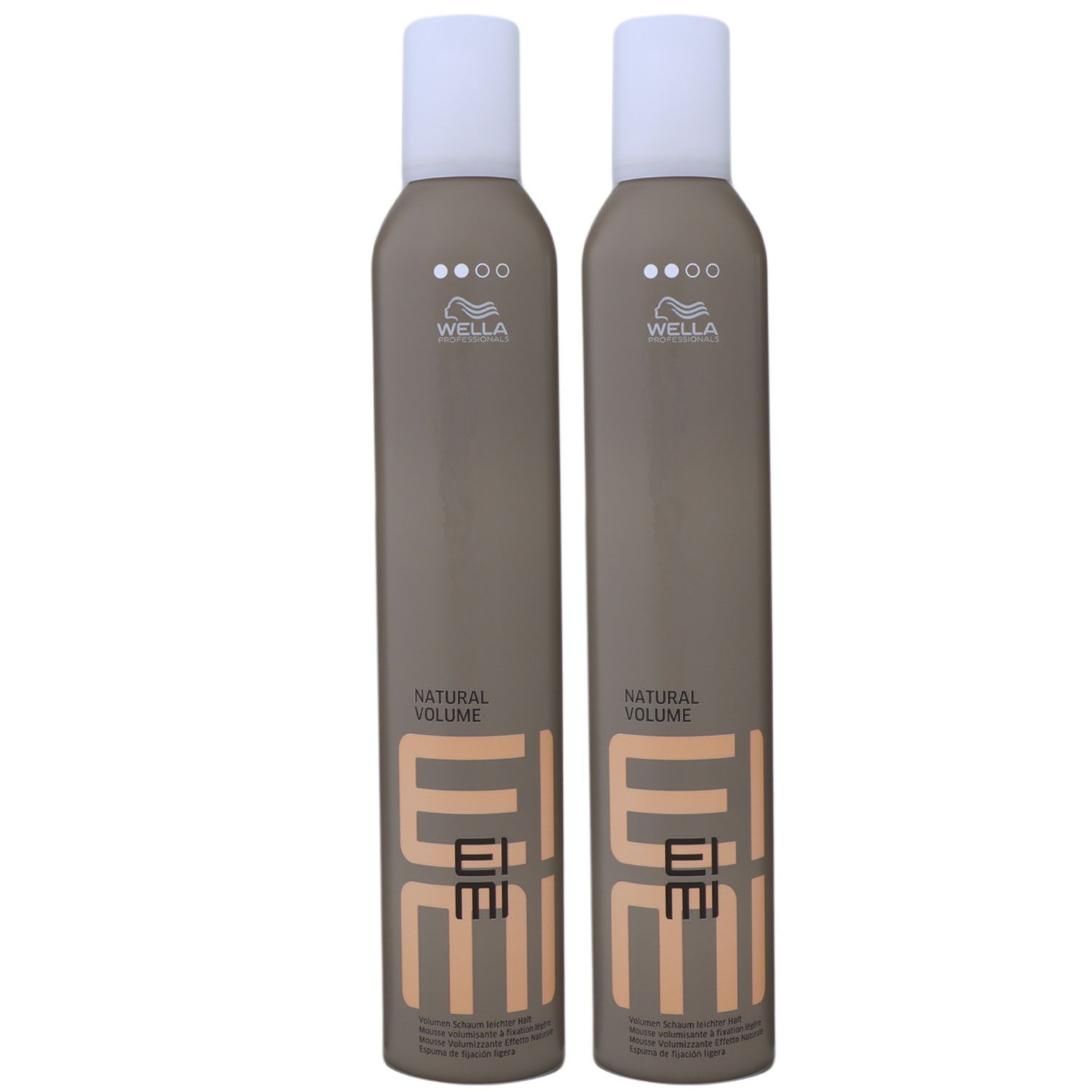 Wella Eimi Natural Volume 2 x 500 ml Volumenschaum Set