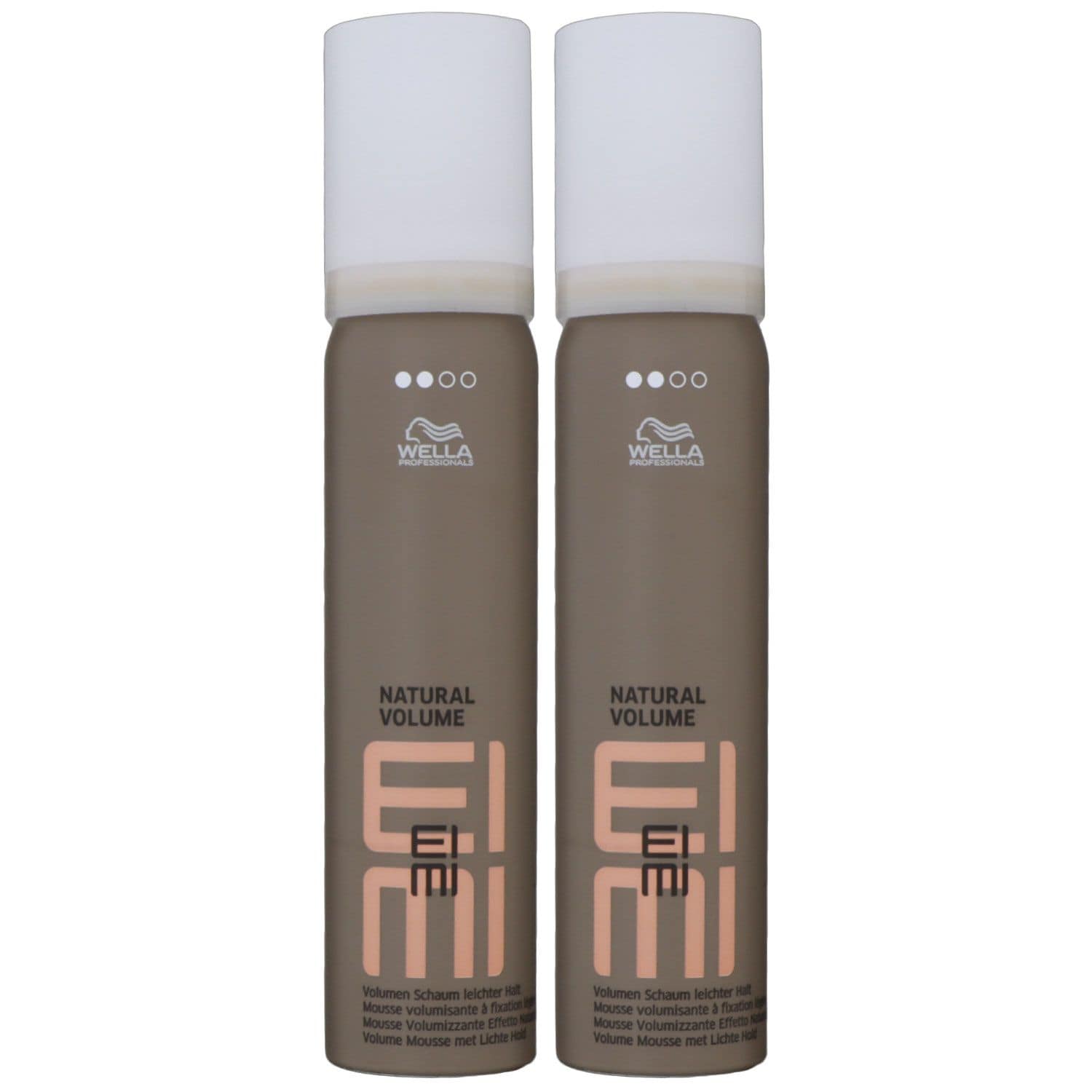Wella Eimi Natural Volume 2 x 75 ml Volumenschaum Set