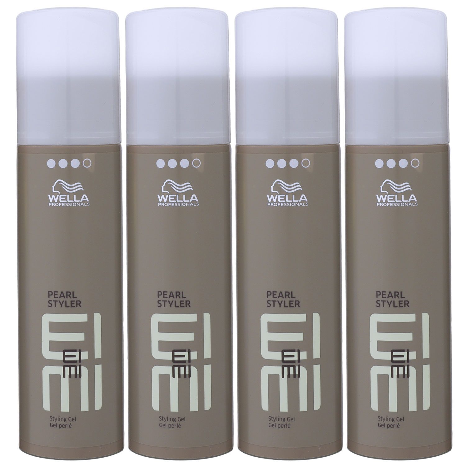 Wella Eimi Pearl Styler 4 x 100 ml Haar Gel Set