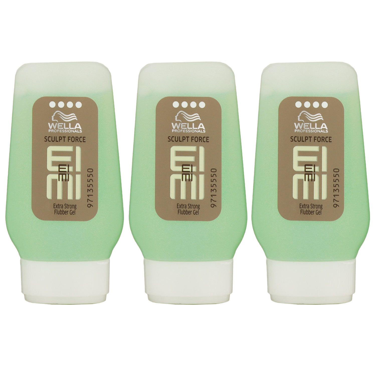 Wella Eimi Sculpt Force Flubber 3 x 28 ml Haargel Set