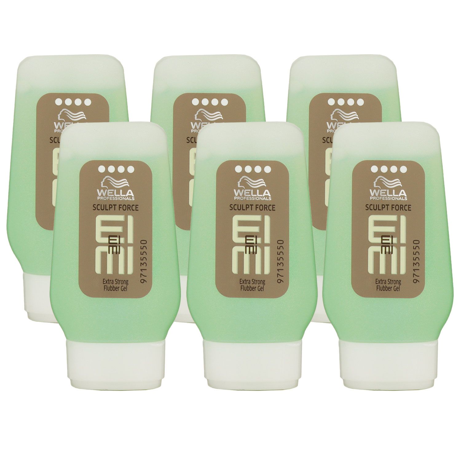 Wella Eimi Sculpt Force Flubber 6 x 28 ml Haargel Set