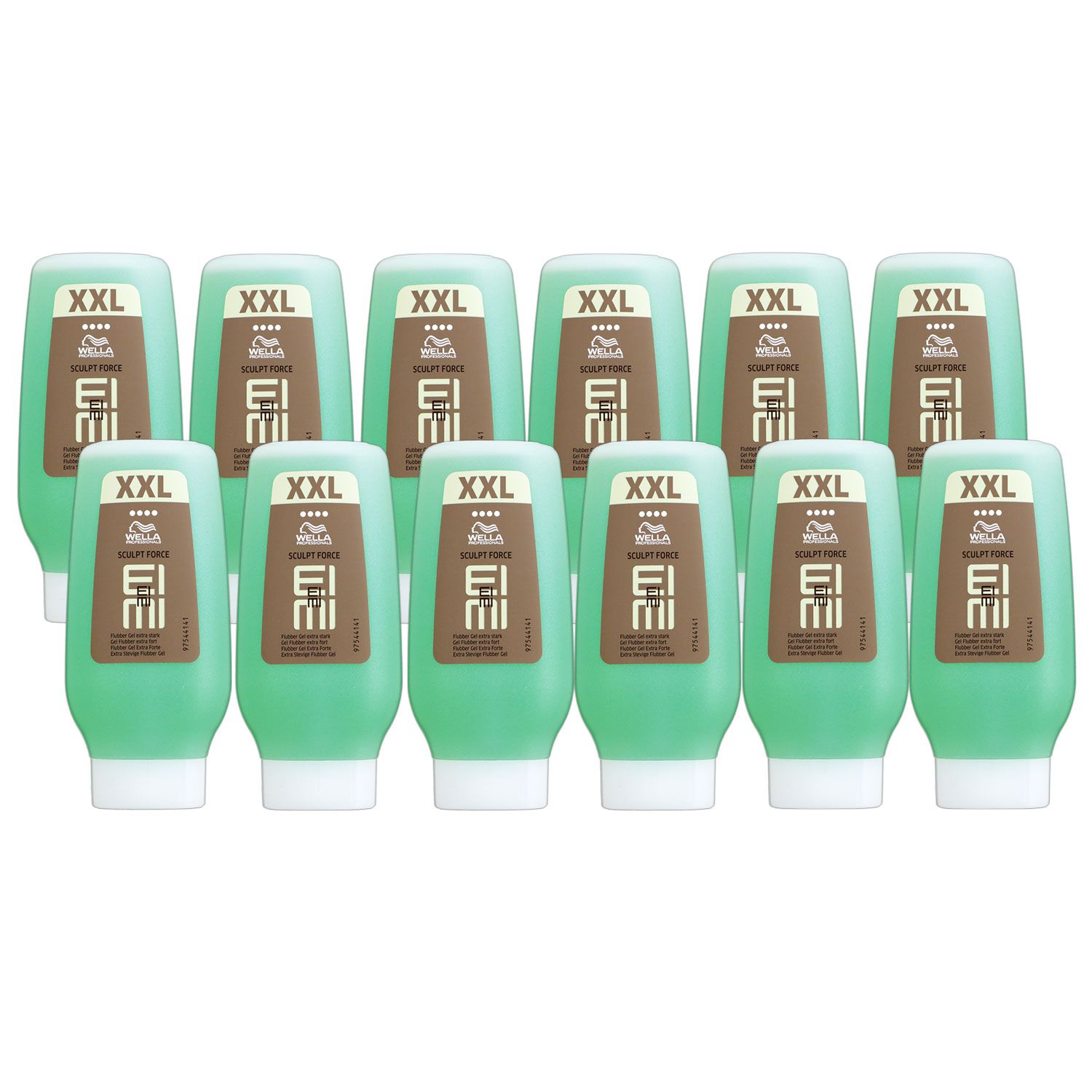 Wella Eimi Sculpt Force Flubber XXL 12 x 250 ml Haargel Set