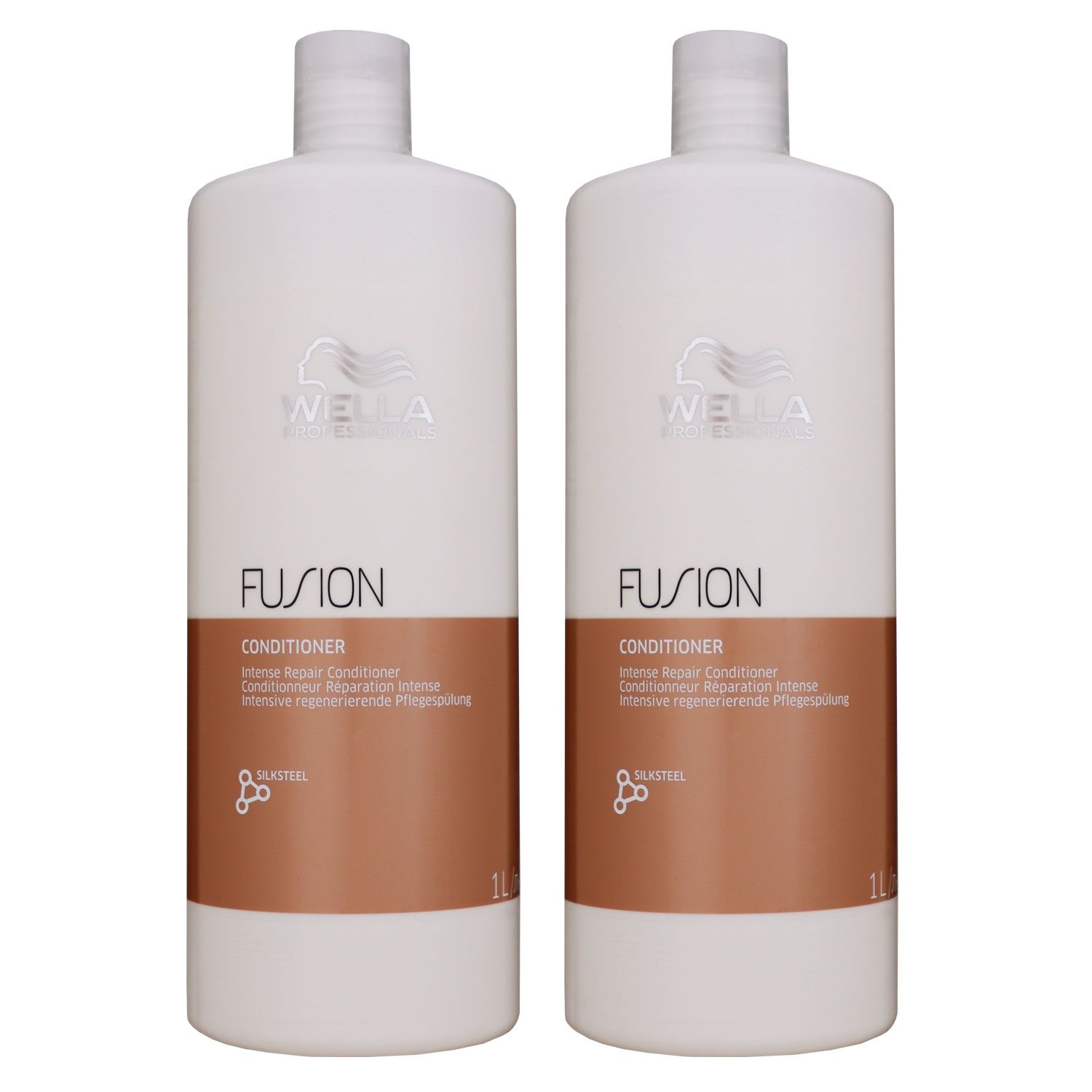 Wella Fusion Intense Repair 2 x 1000 ml Conditioner Pflegesp�lung strapaziertes Haar Set