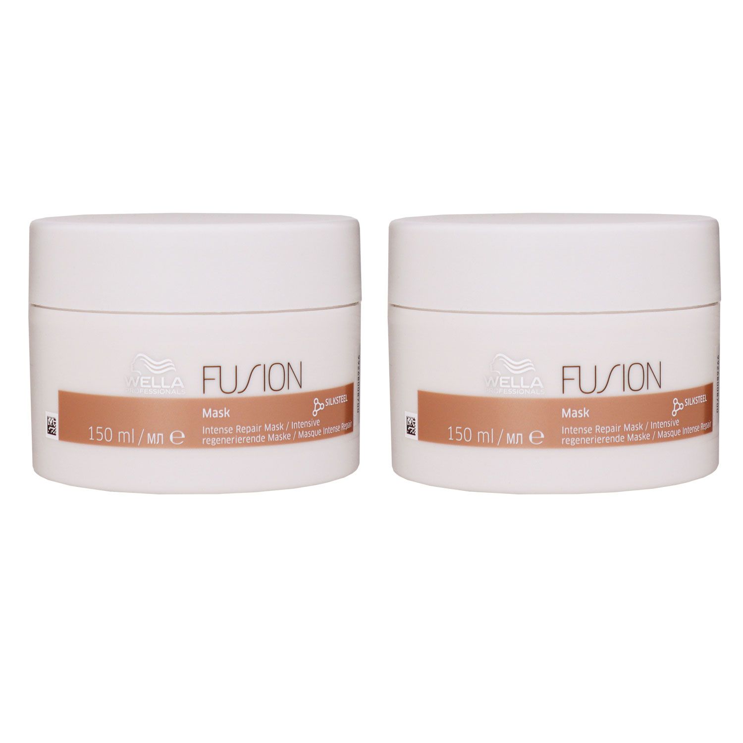 Wella Fusion intensive regenerierende Maske 2 x 150 ml Kur Set
