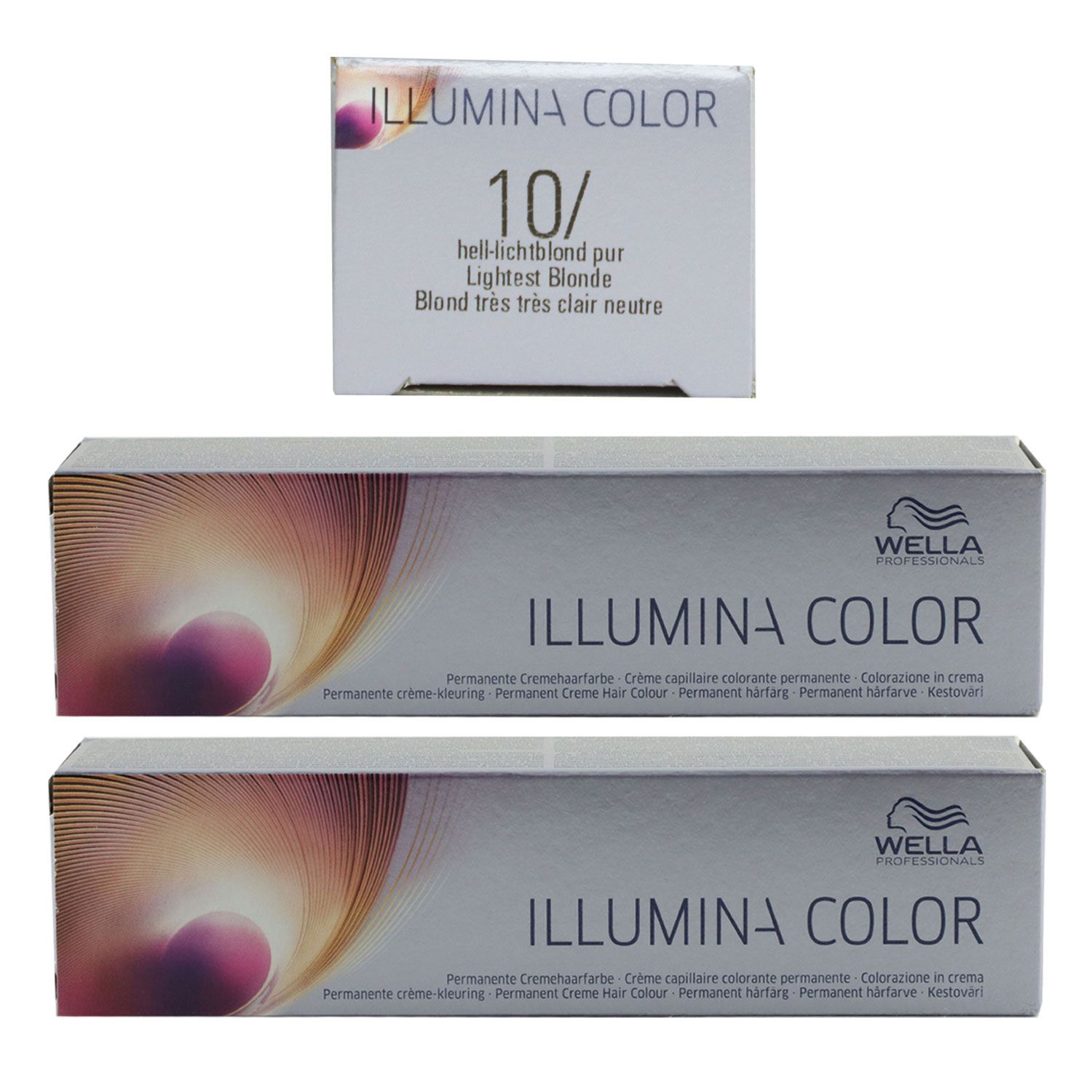 Wella Illumina 2 x 60 ml 10/ hell lichtblond Set
