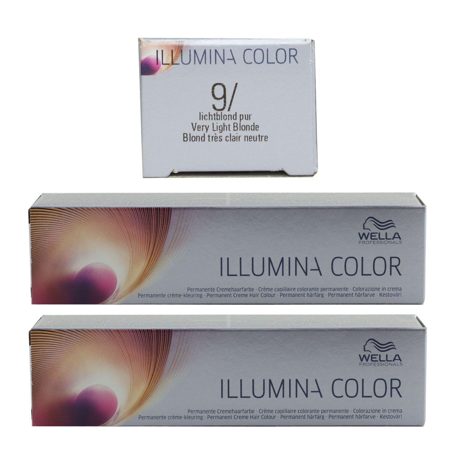 Wella Illumina 2 x 60 ml 9/ lichtblond Set