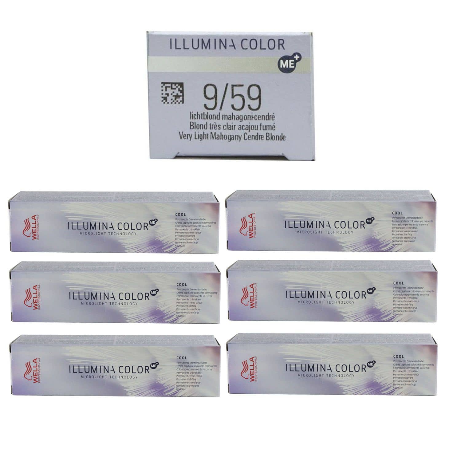 Wella Illumina Color 6 x 60 ml 9/59 Set bei Riemax