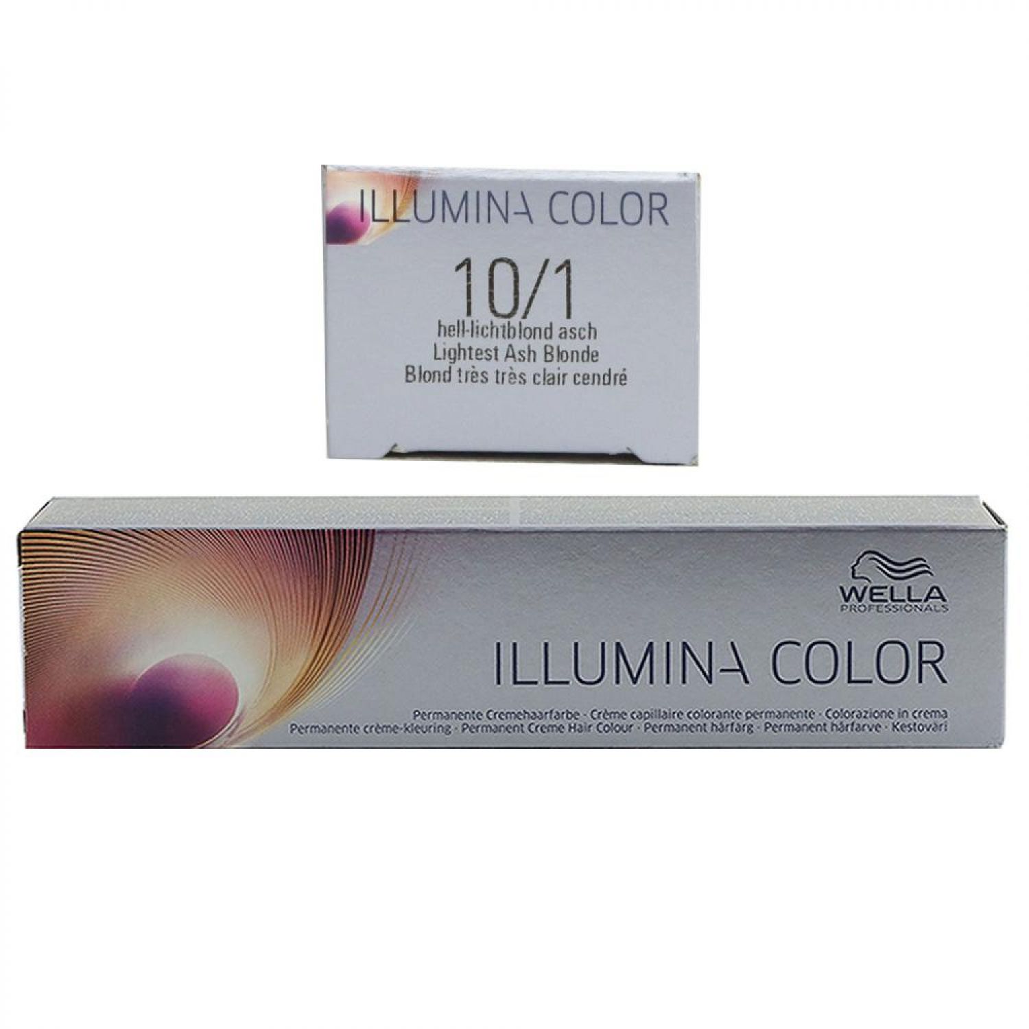 Wella Illumina 60 ml 10/1 hell lichtblond asch permanente Cremehaarfarbe