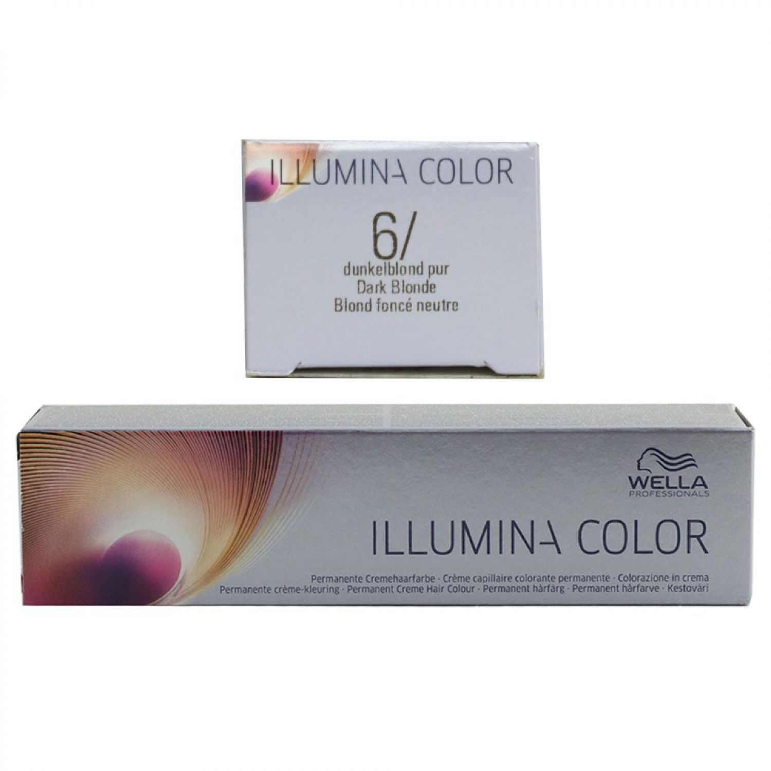 Wella Illumina 60 ml 6/ dunkelblond permanente Cremehaarfarbe