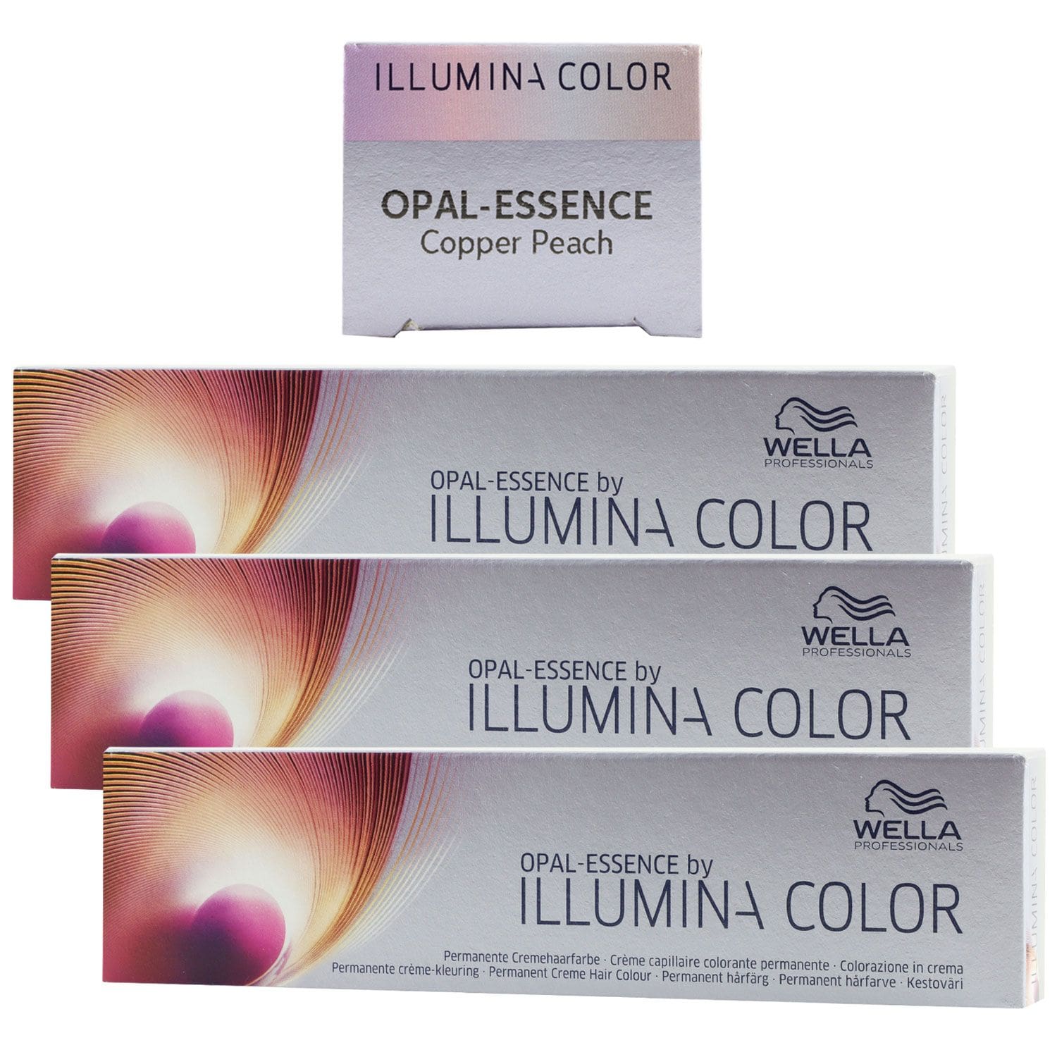 Wella Illumina Opal Essence 3 x 60 ml Copper Peach Set