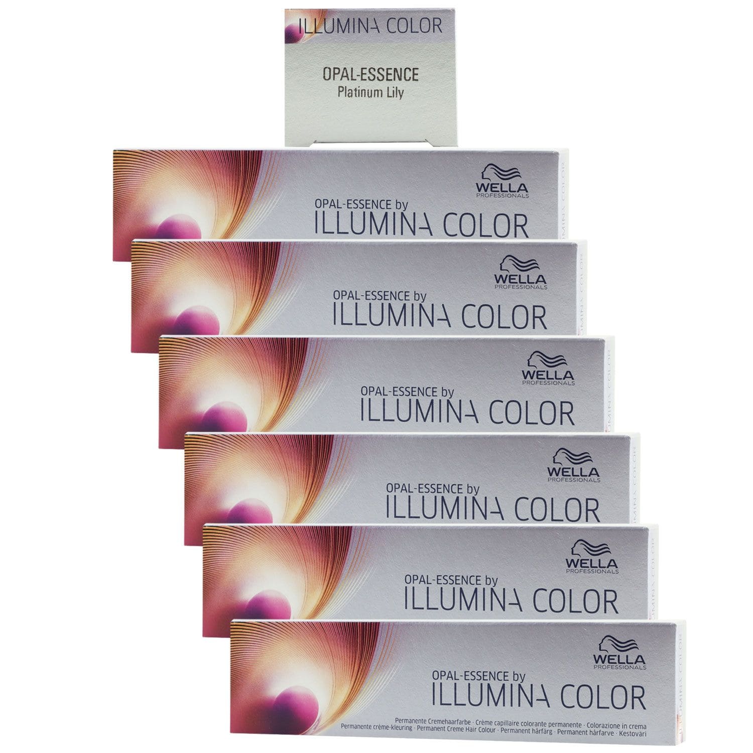 Wella Illumina Opal Essence 6 x 60 ml Platinum Lily Set