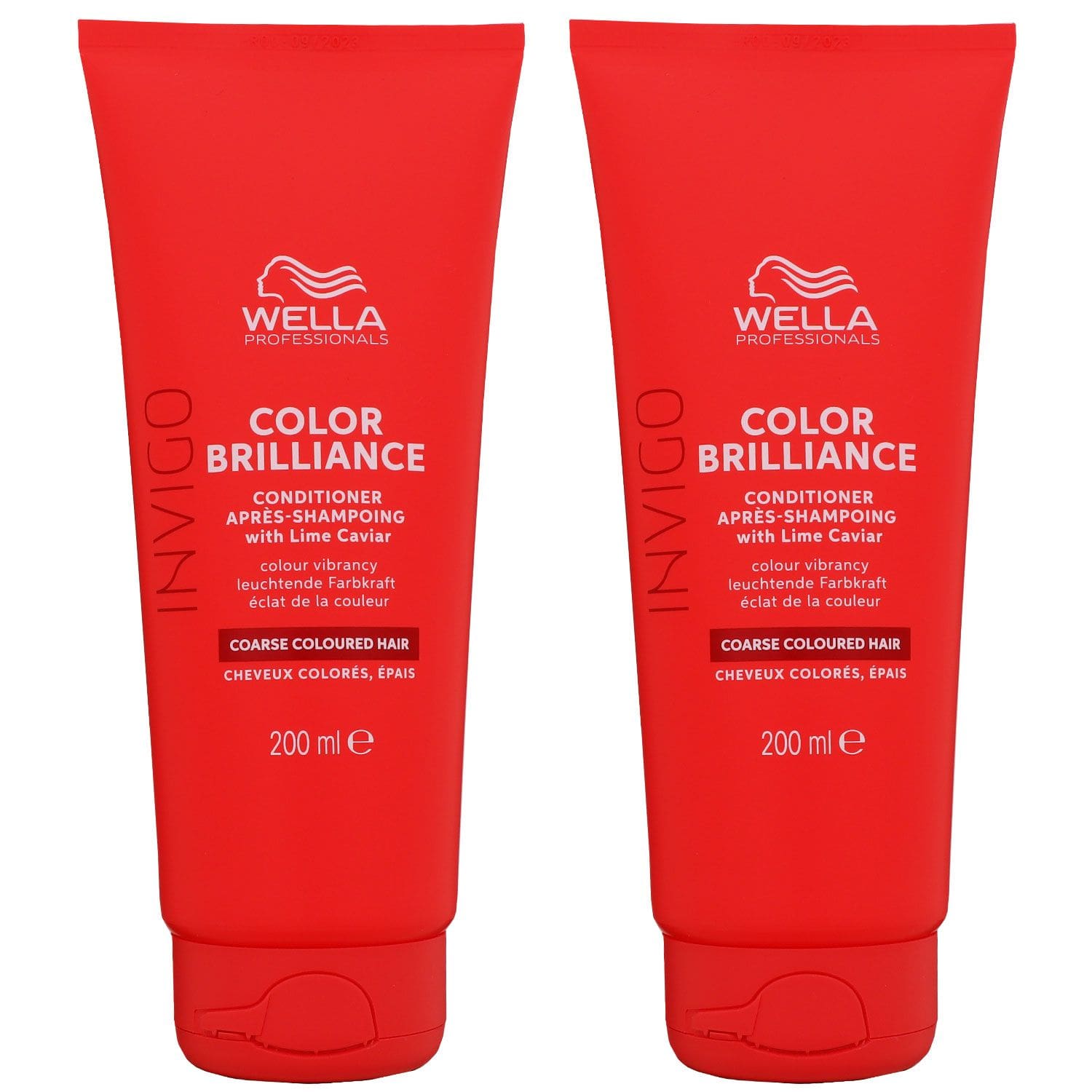 Wella Invigo Color Brilliance 2 x 200 ml Conditioner kr�ftiges Haar Set