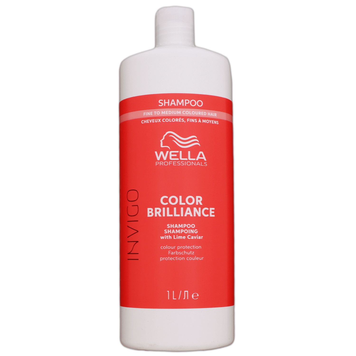 Wella Invigo Color Brilliance Shampoo 1000 ml feines normales coloriertes Haar