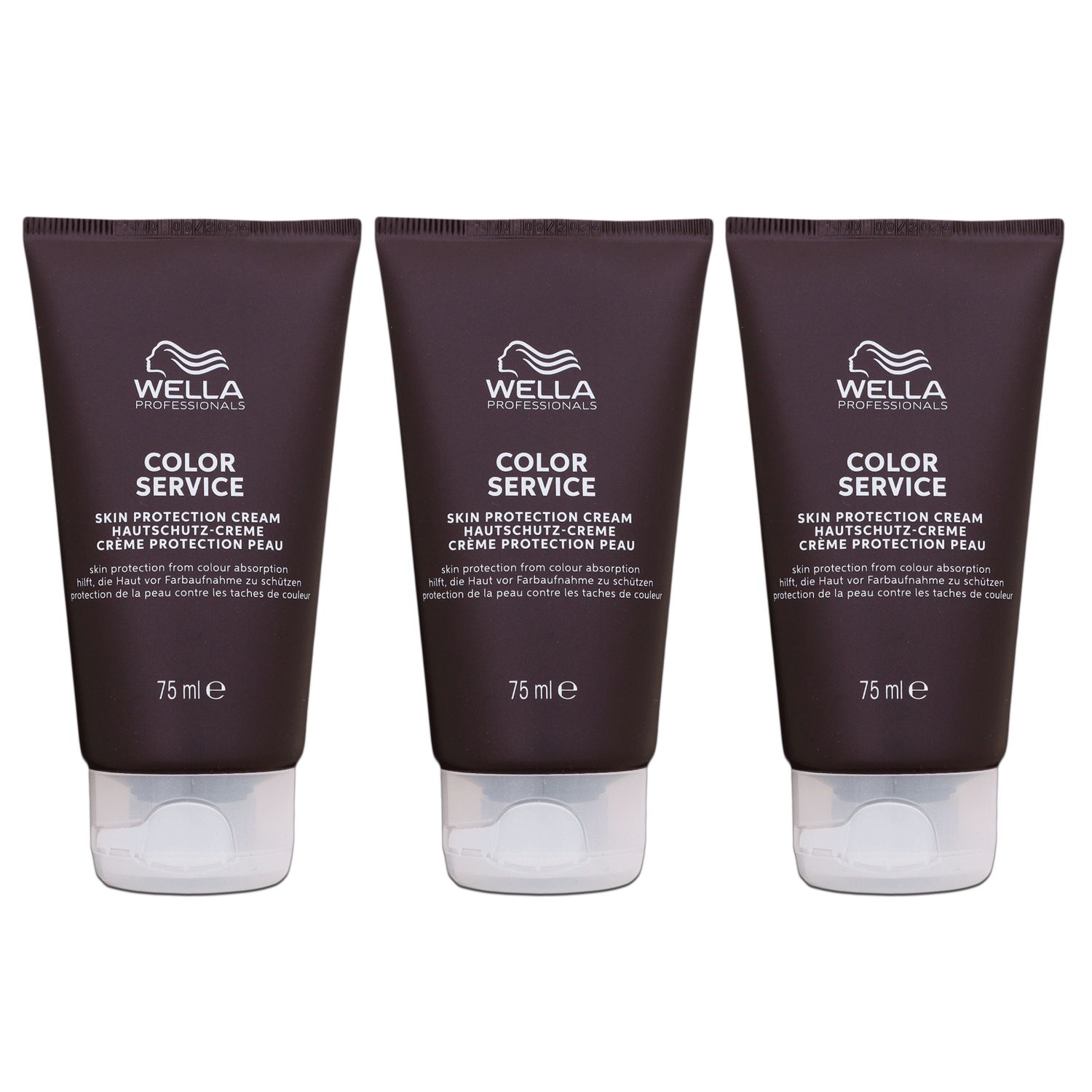 Wella Invigo Color Service 3 x 75 ml Hautschutz Creme Set