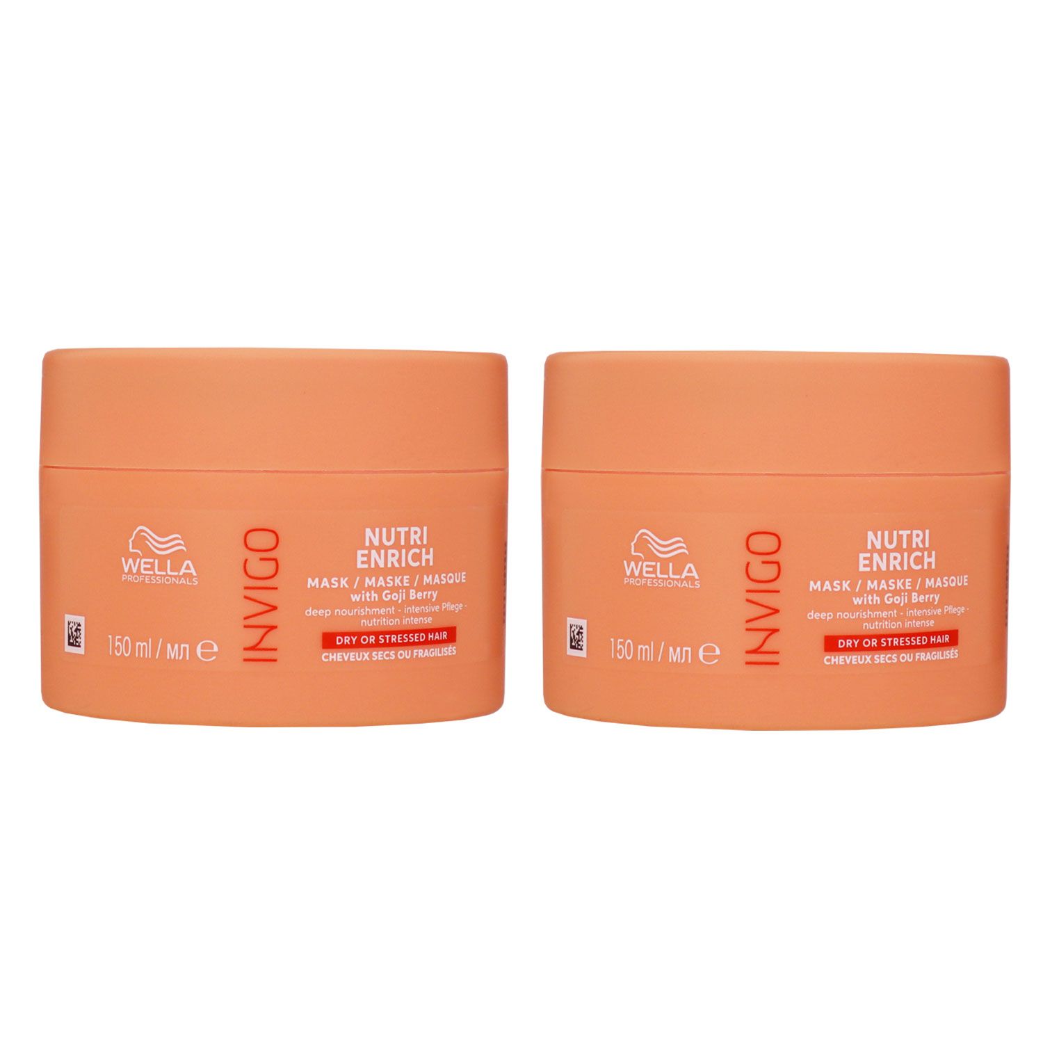 Wella Invigo Nutri Enrich 2 x 150 ml Intensiv-Haarmaske Set
