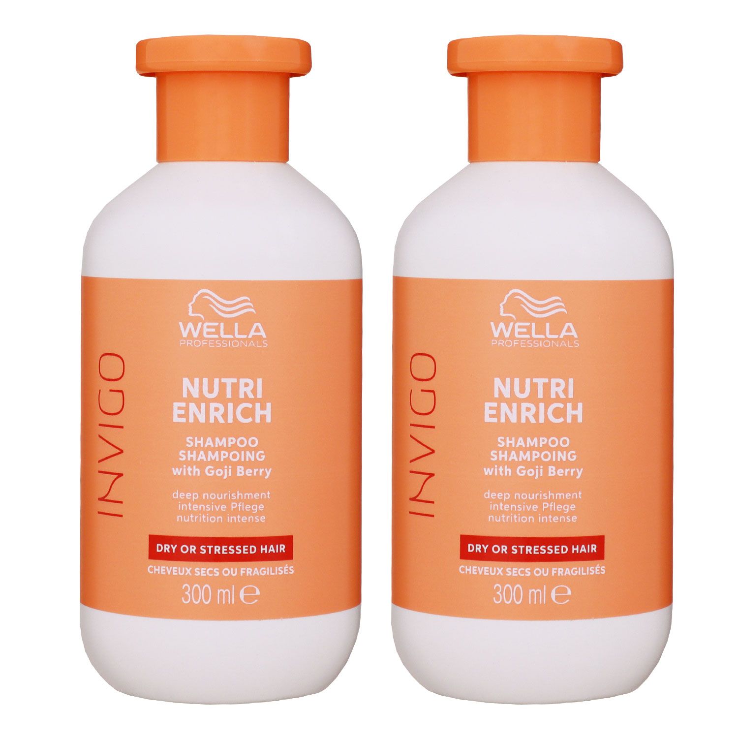 Wella Invigo Nutri Enrich 2 x 300 ml Shampoo Set