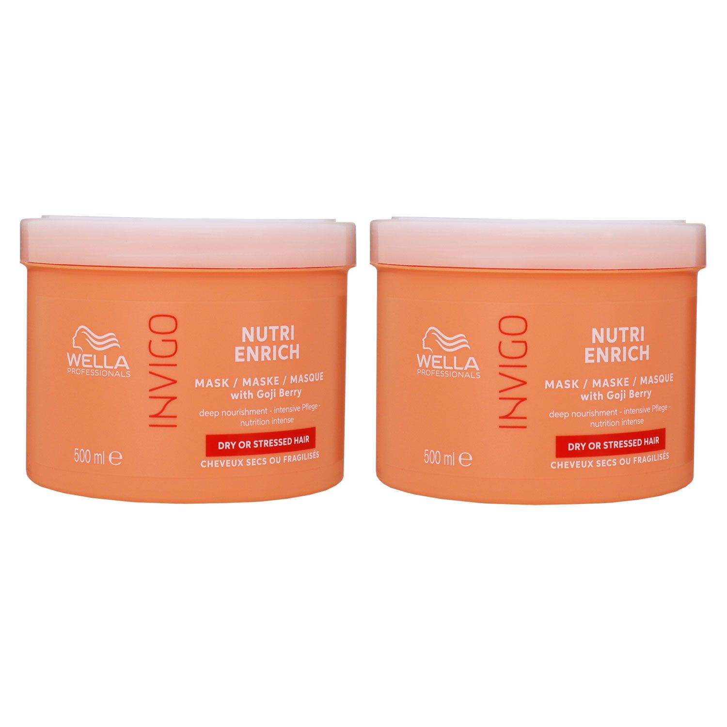 Wella Invigo Nutri Enrich 2 x 500 ml Haarmaske f�r trockenes Haar Set